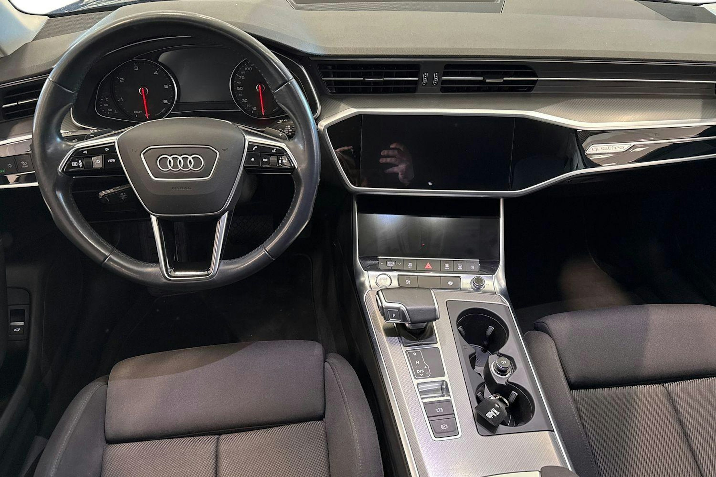 musta Audi A6 2019 kuva 9.