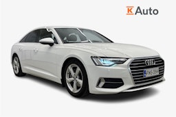 valkoinen Audi A6 2019 kuva 1.