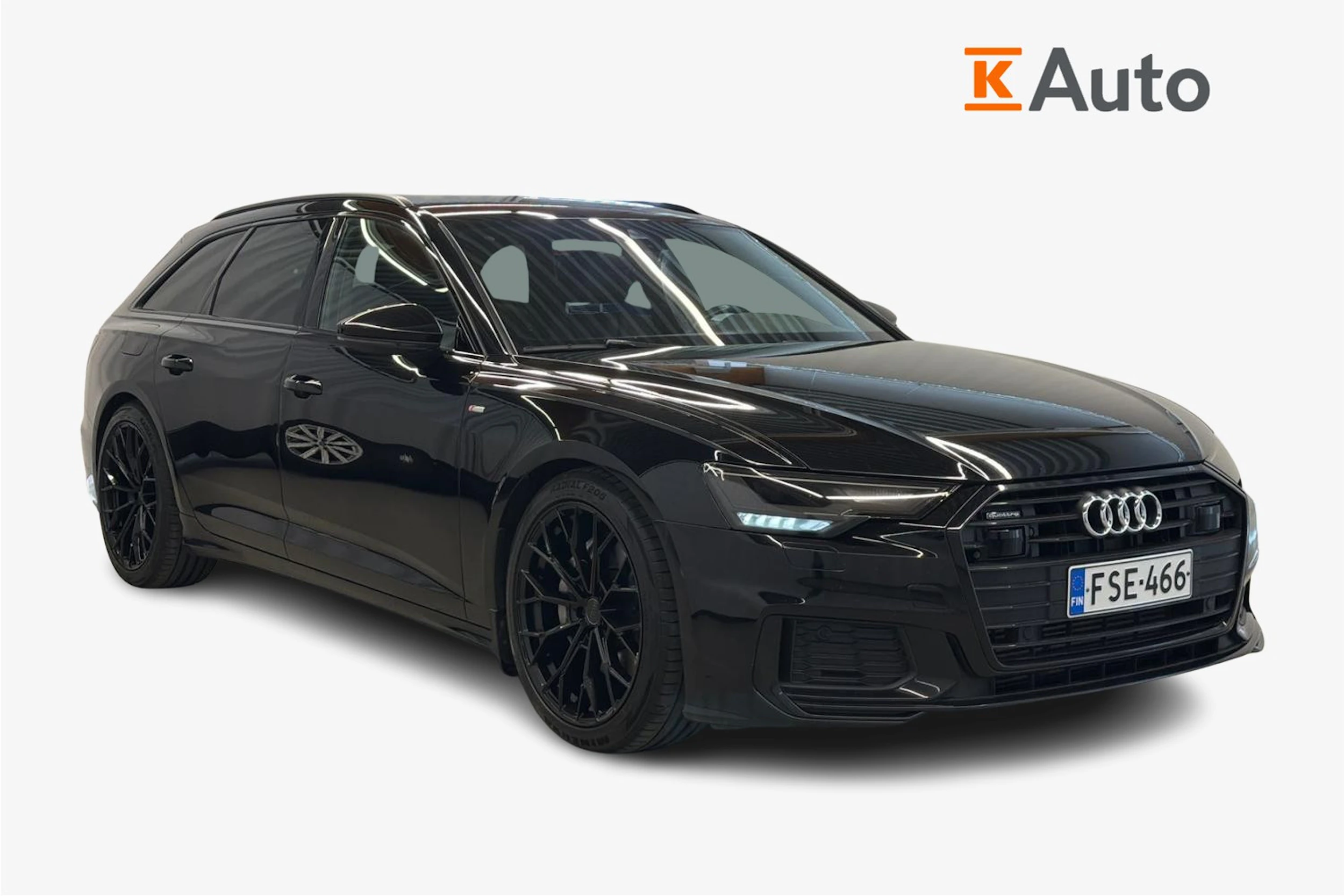 musta Audi A6 2019 kuva 1.