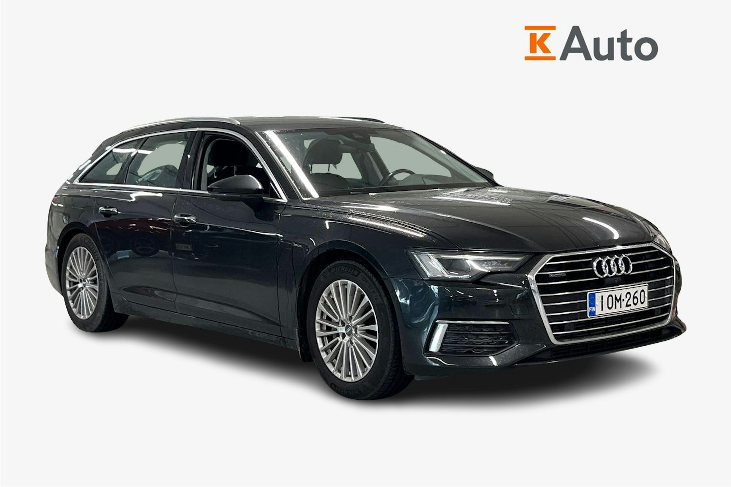 sininen Audi A6 2019 kuva 1.