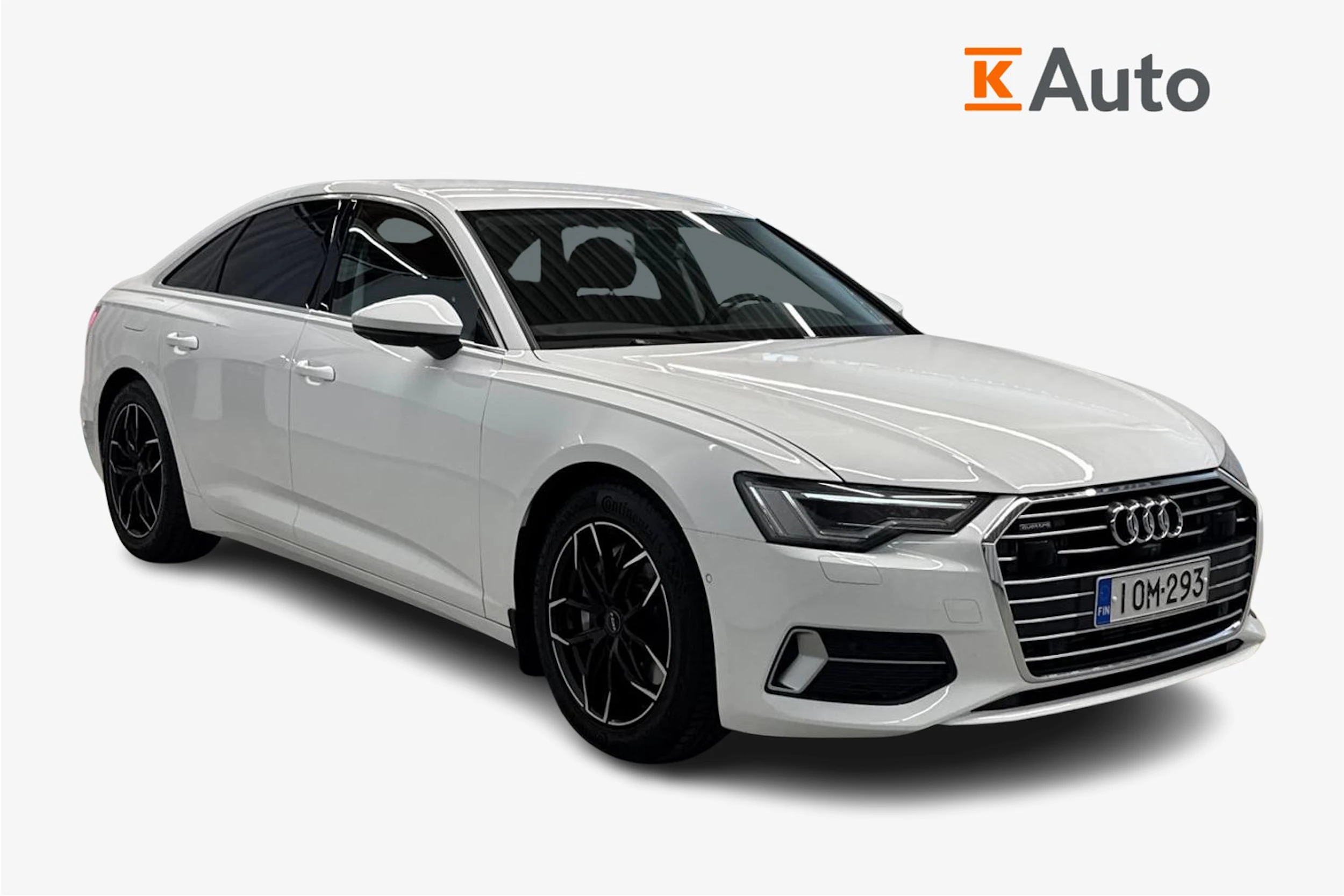 valkoinen Audi A6 2019 kuva 1.