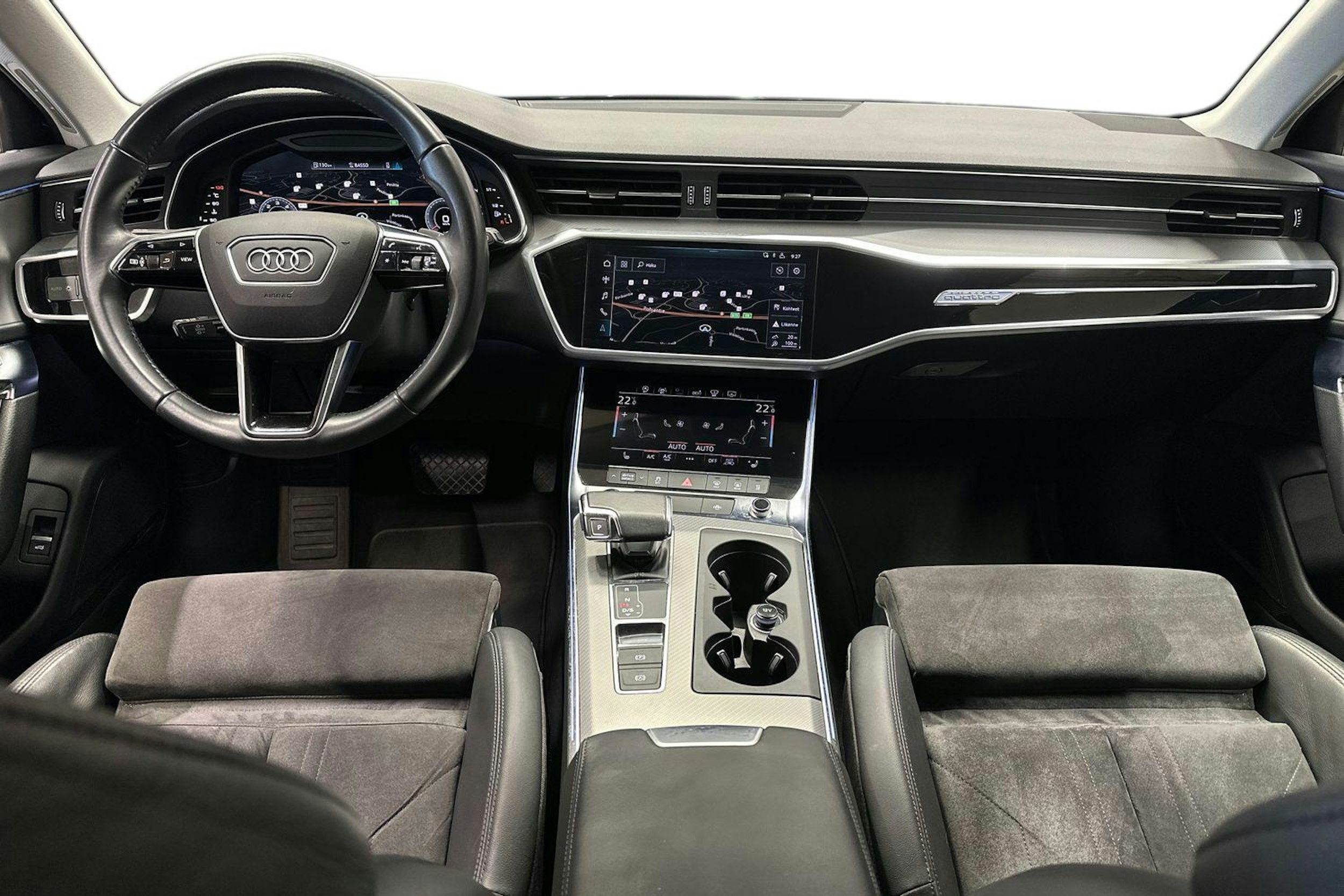 sininen Audi A6 2019 kuva 11.