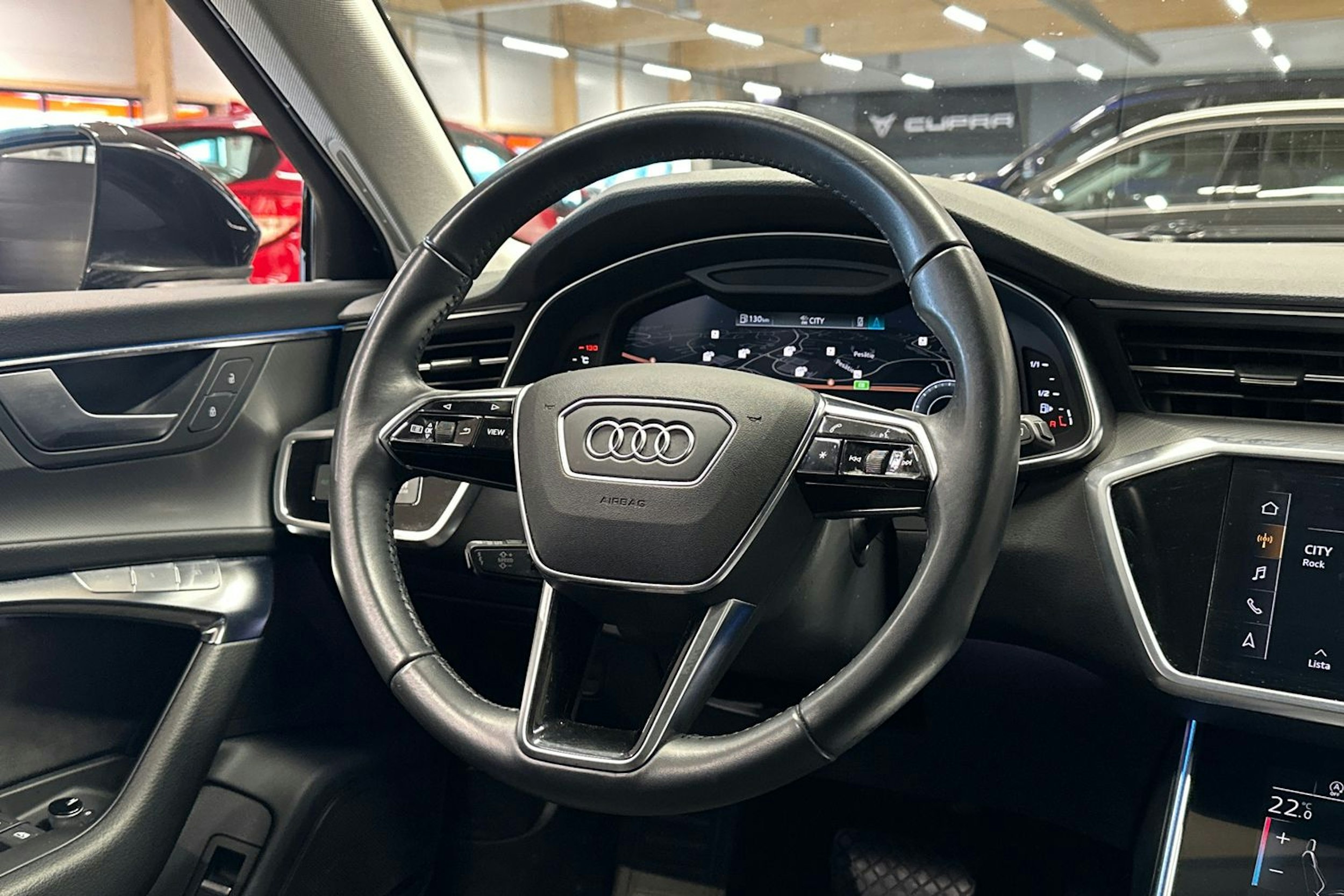 sininen Audi A6 2019 kuva 27.