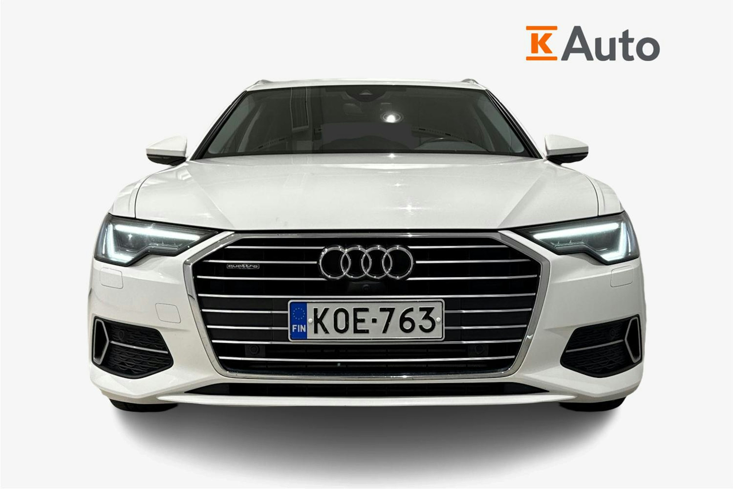 valkoinen Audi A6 2019 kuva 5.
