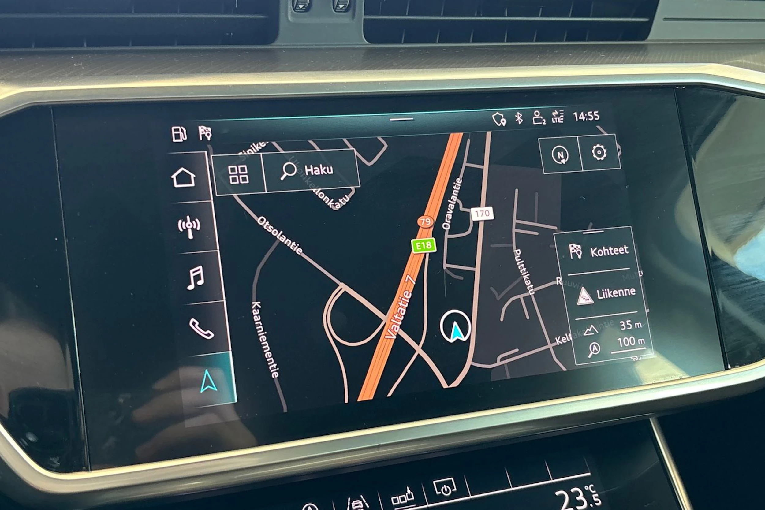 Ruskea (beige) Audi A6 2019 kuva 18.