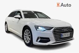 Valkoinen Audi A6 2019 kuva 1.