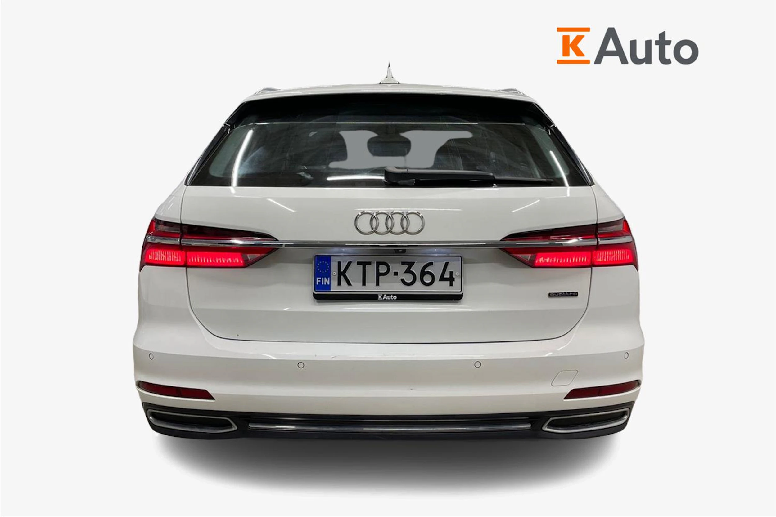 Valkoinen Audi A6 2019 kuva 3.