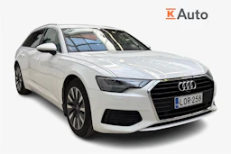 valkoinen Audi A6 2019 kuva 1.