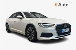 valkoinen Audi A6 2019 kuva 1.