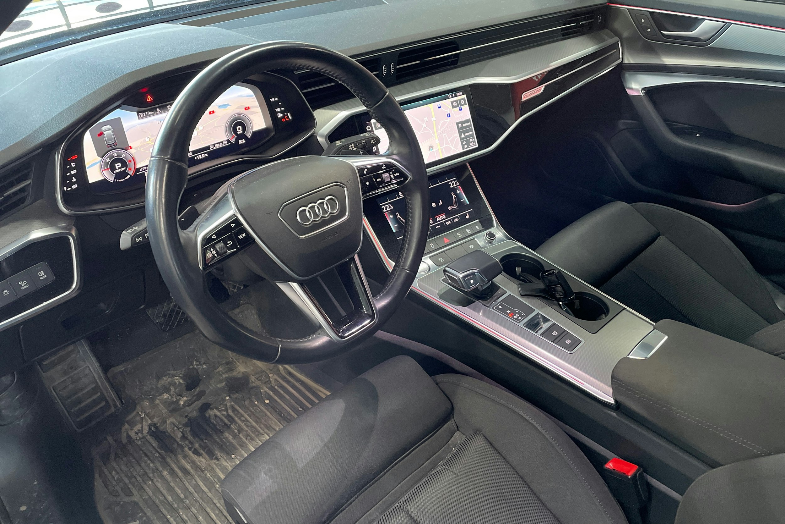 Vihreä Audi A6 2019 kuva 3.