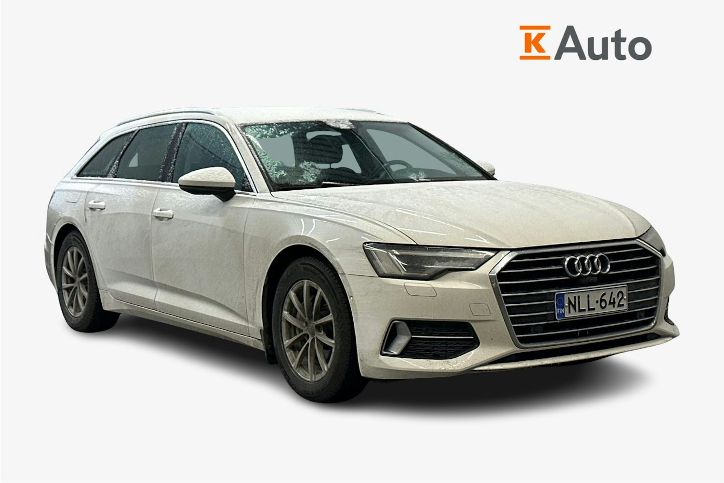 valkoinen Audi A6 2019 kuva 1.