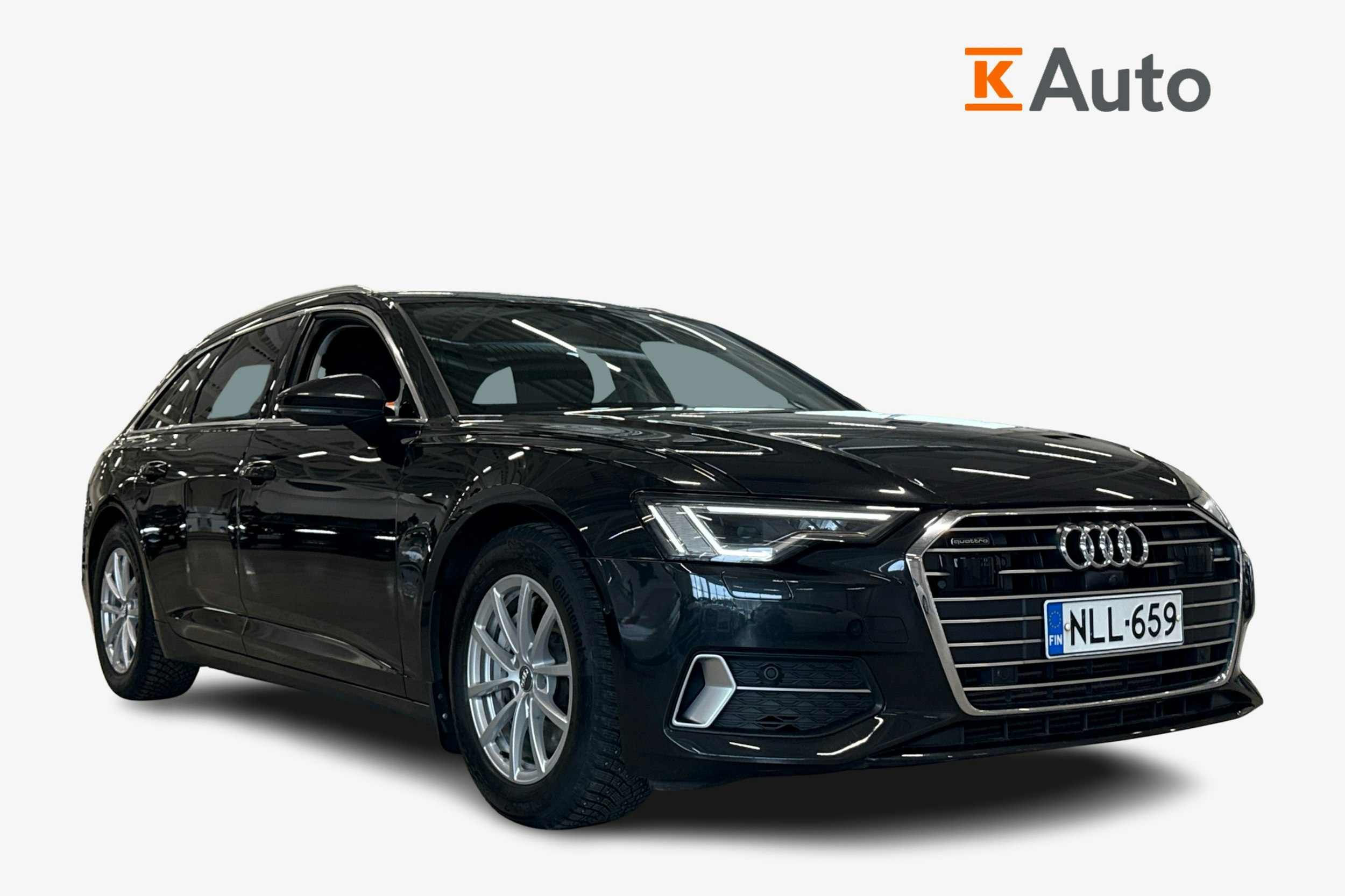 sininen Audi A6 2019 kuva 1.