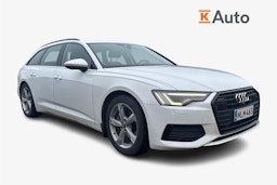 valkoinen Audi A6 2019 kuva 1.