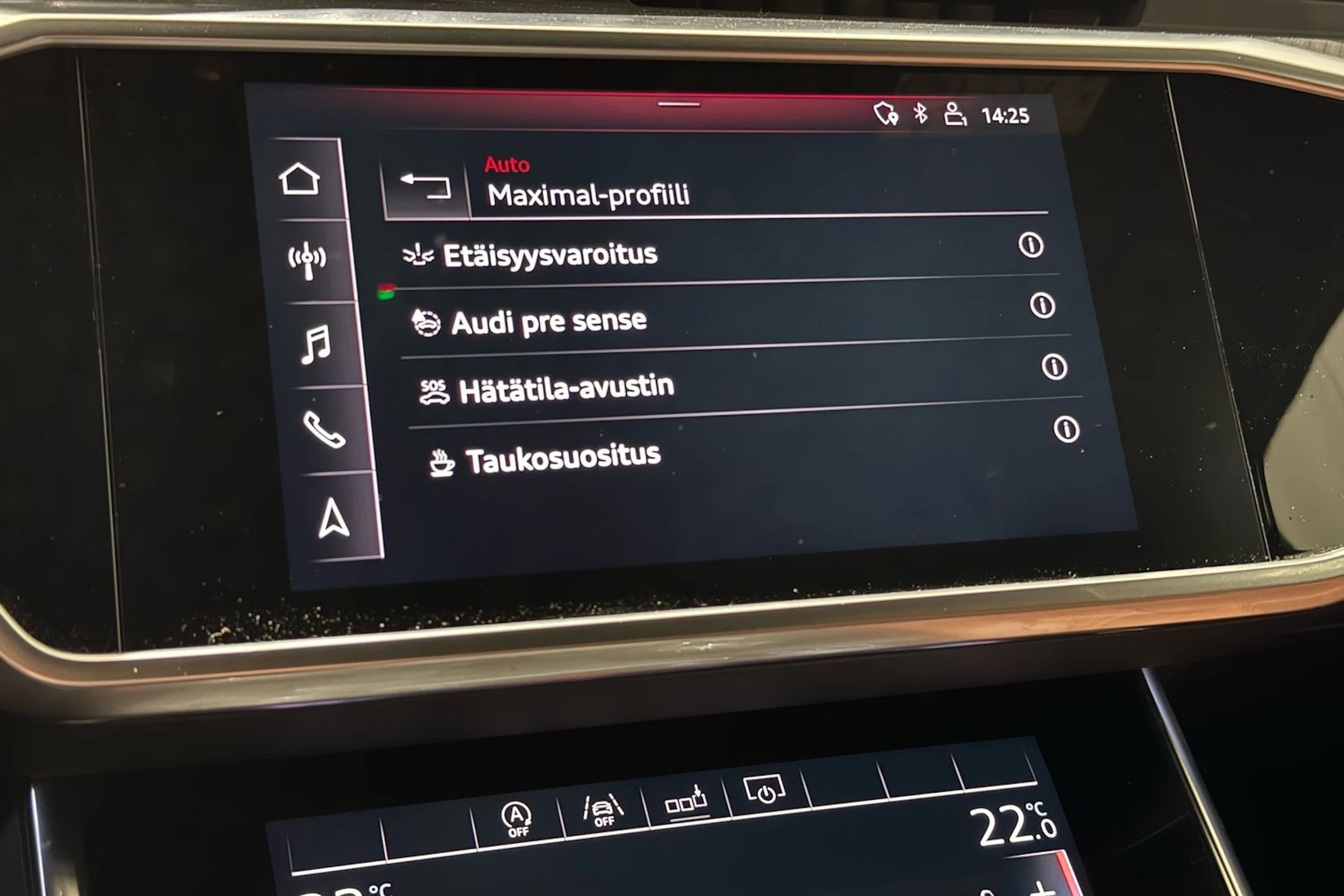 met. sininen Audi A6 2019 kuva 26.
