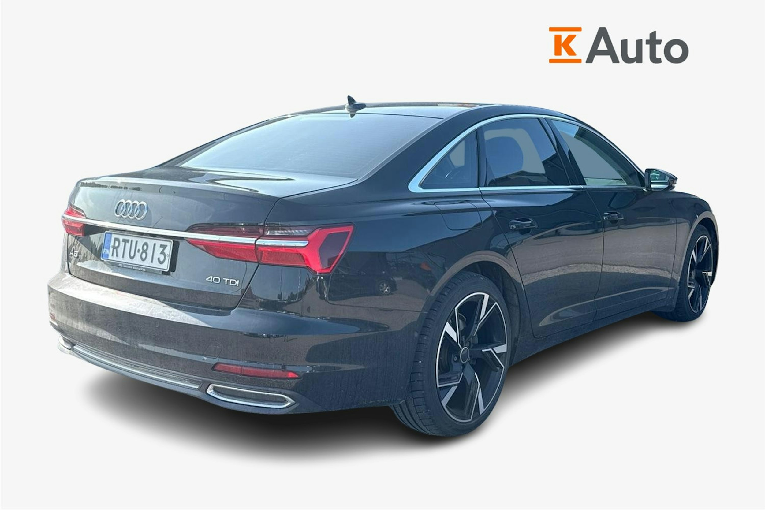 musta Audi A6 2019 kuva 2.