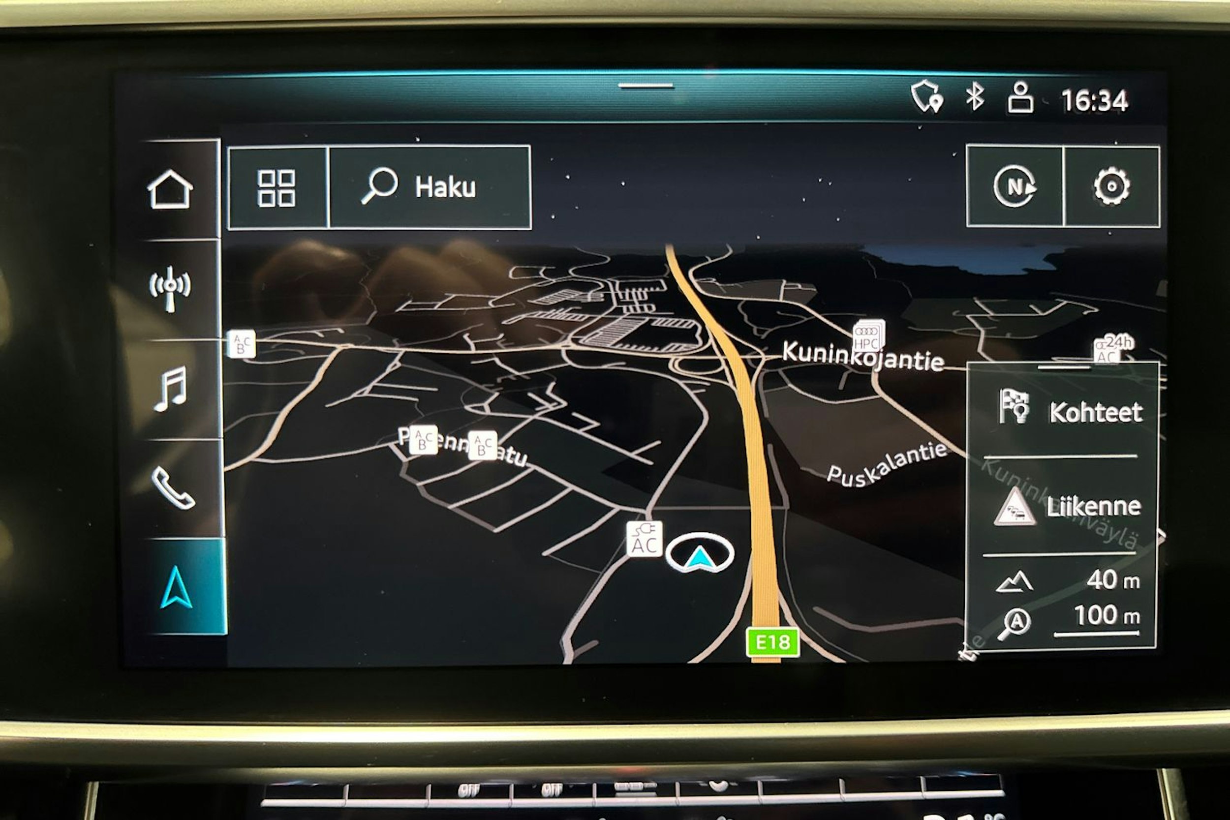 musta Audi A6 2019 kuva 16.