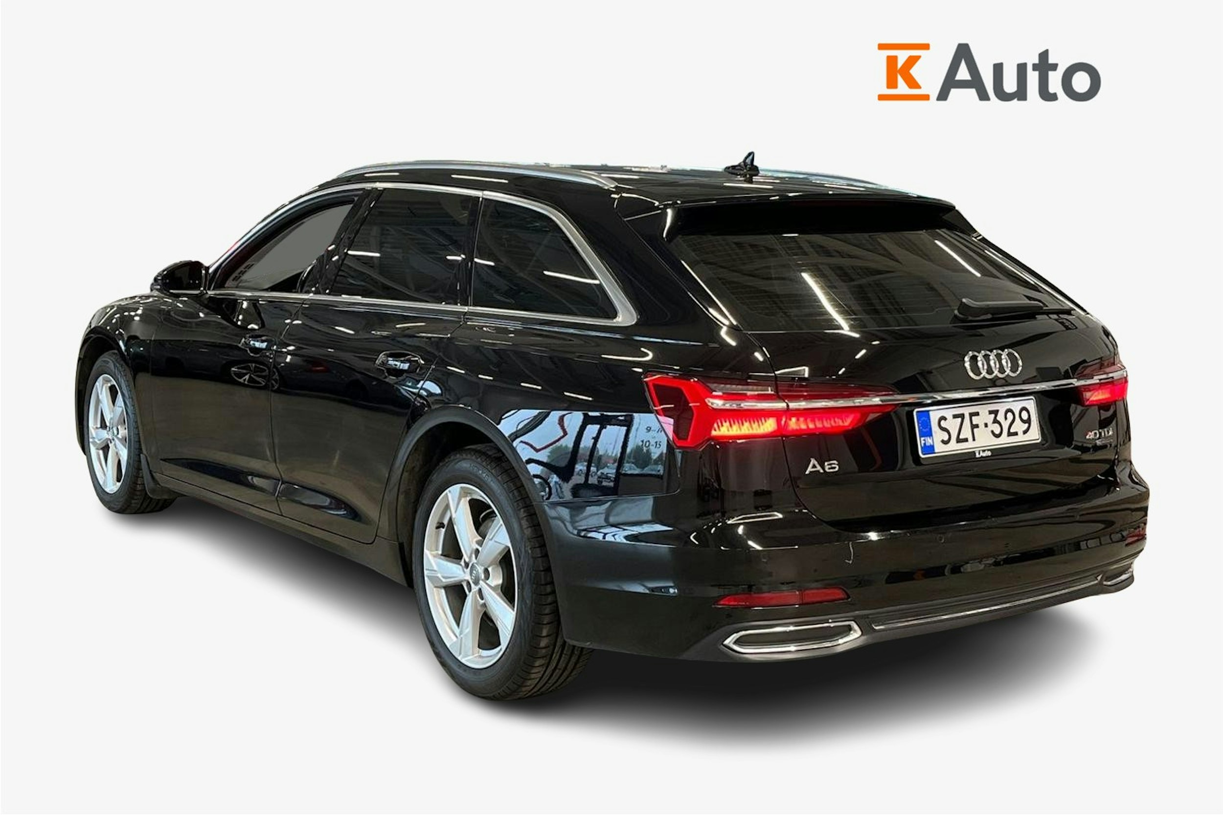 musta Audi A6 2019 kuva 2.