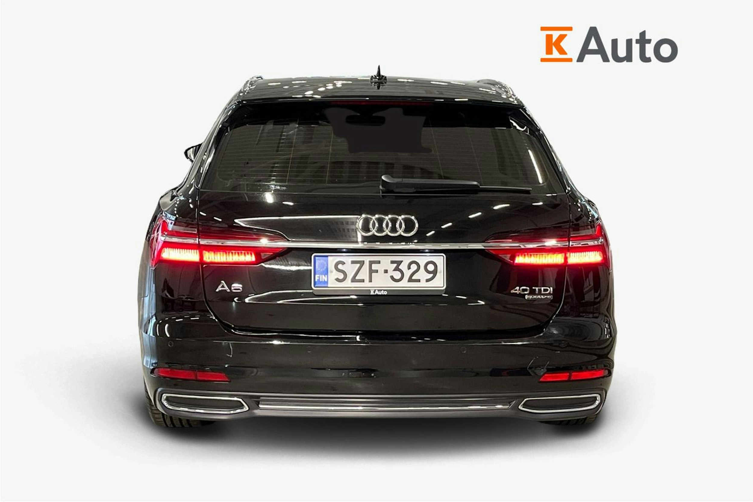 musta Audi A6 2019 kuva 3.