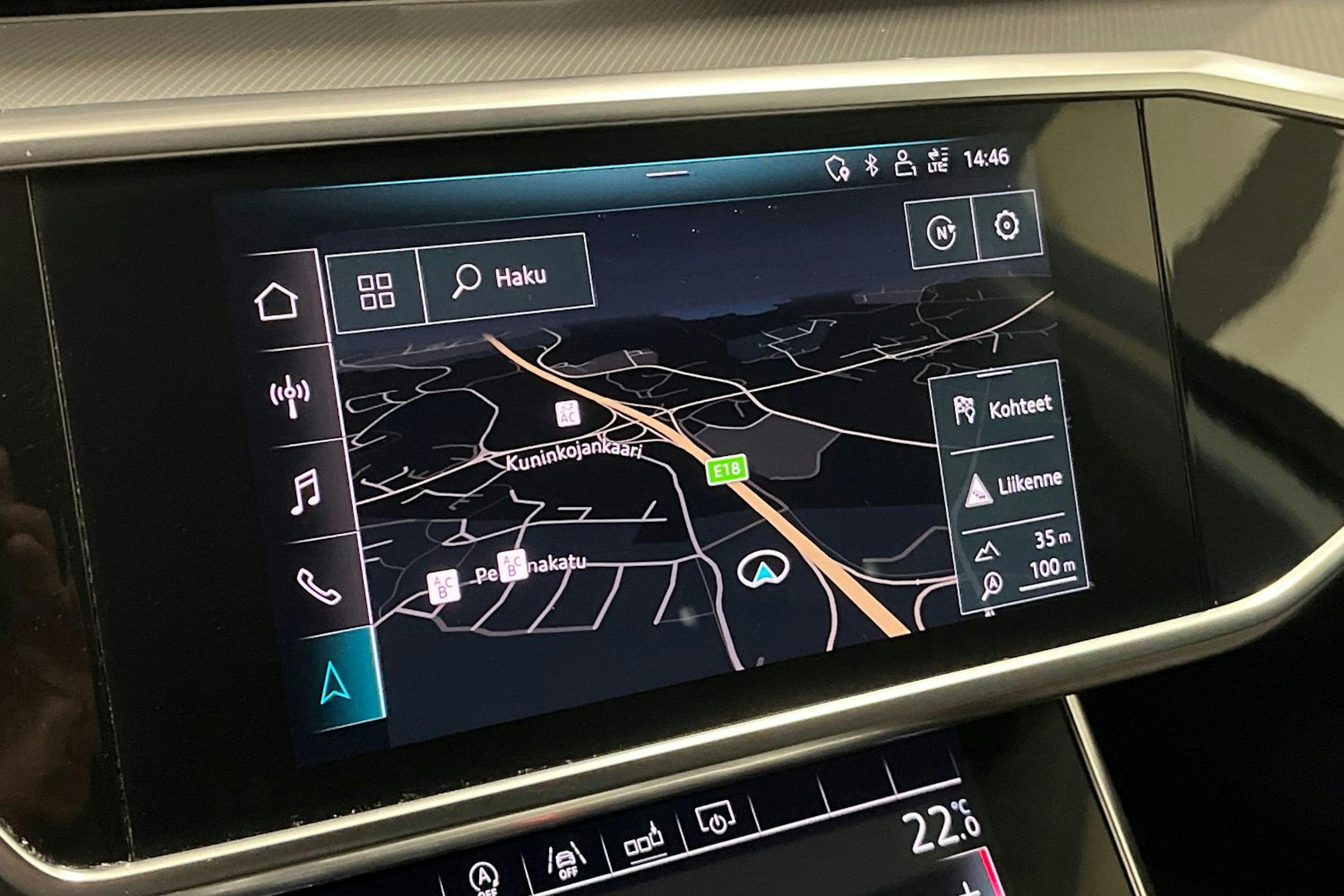 musta Audi A6 2019 kuva 24.