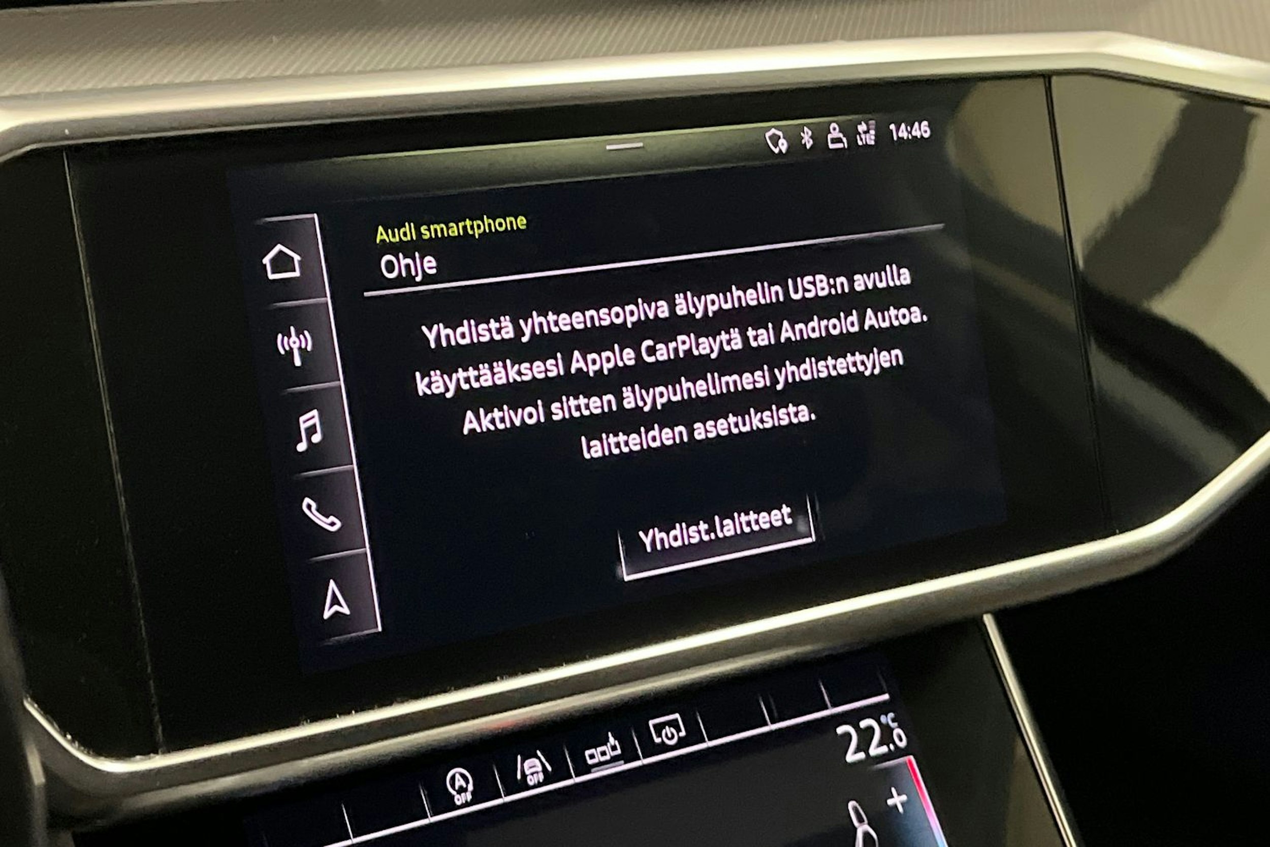 musta Audi A6 2019 kuva 27.