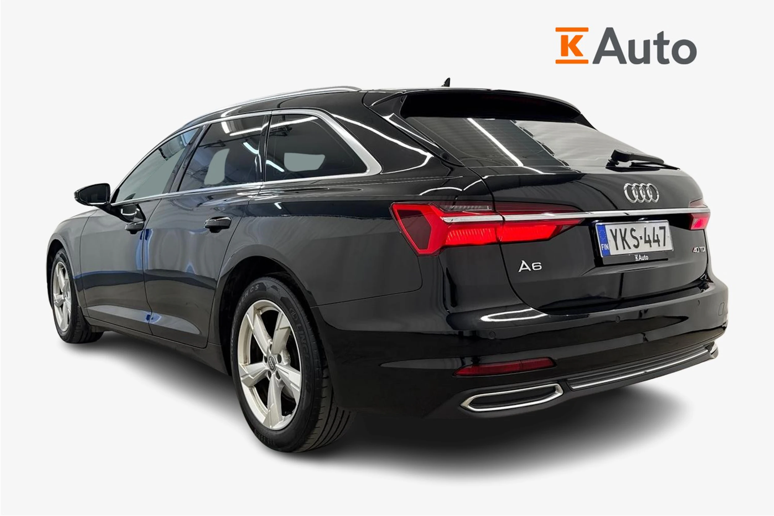 musta Audi A6 2019 kuva 3.