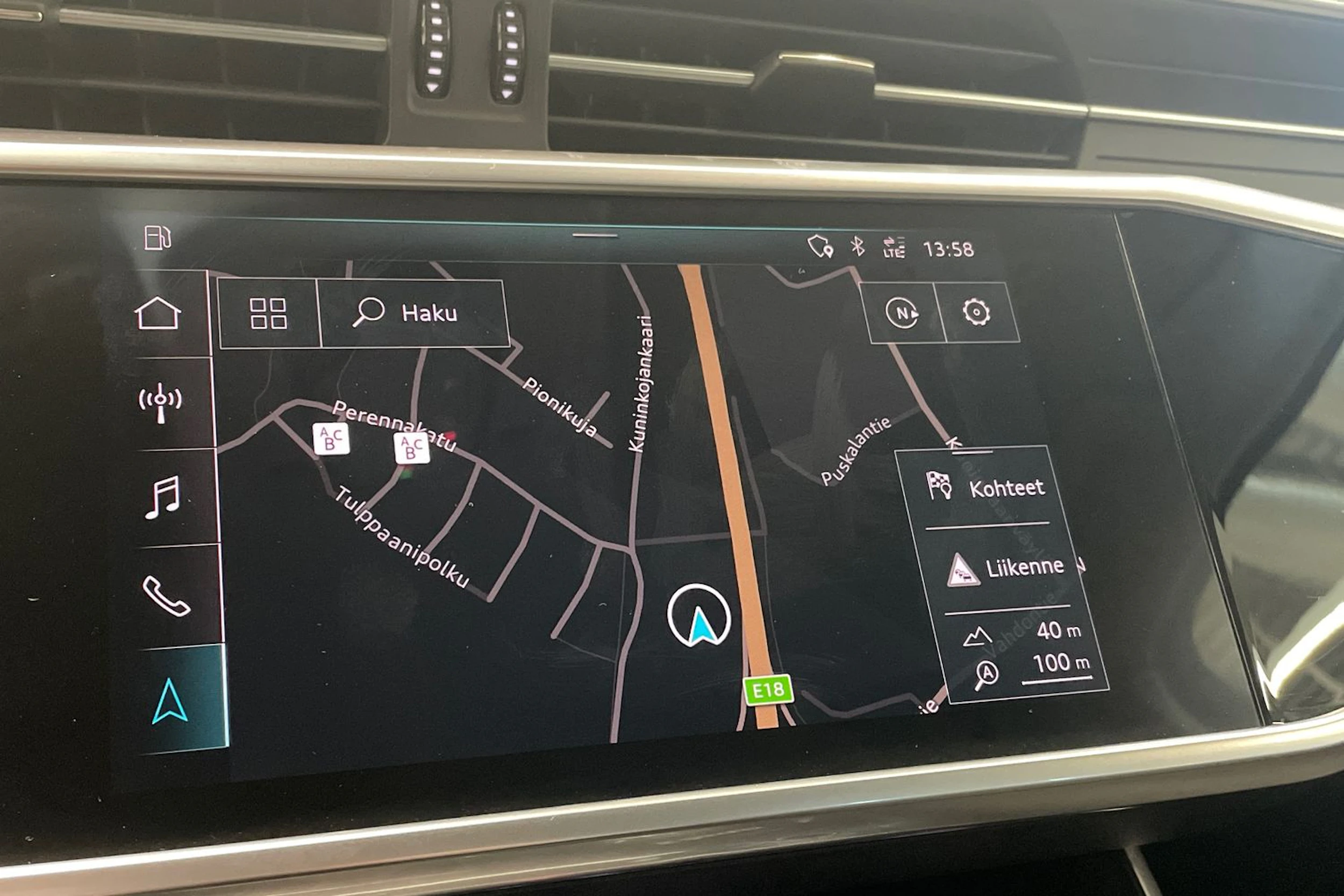 musta Audi A6 2019 kuva 25.