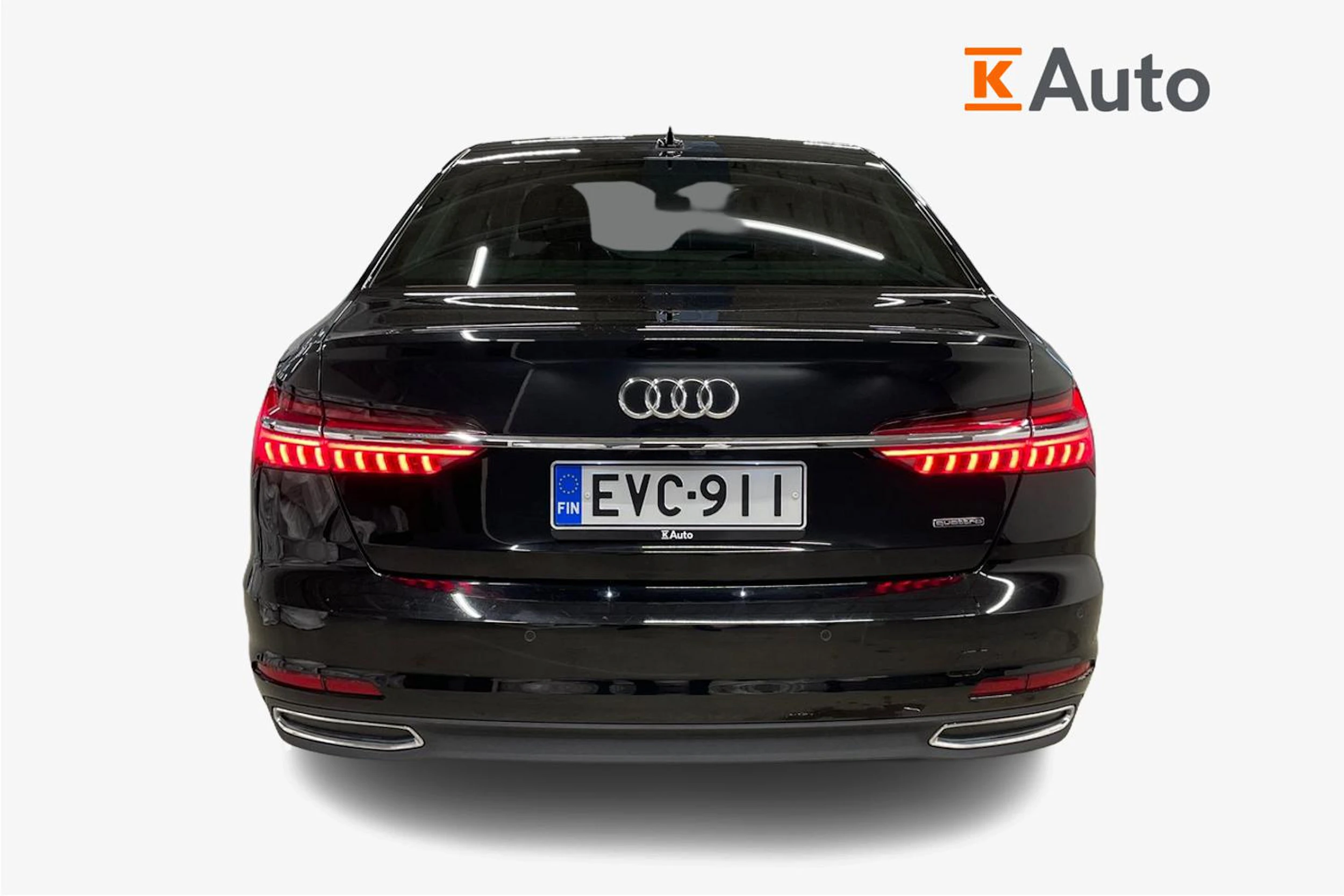 musta Audi A6 2020 kuva 3.