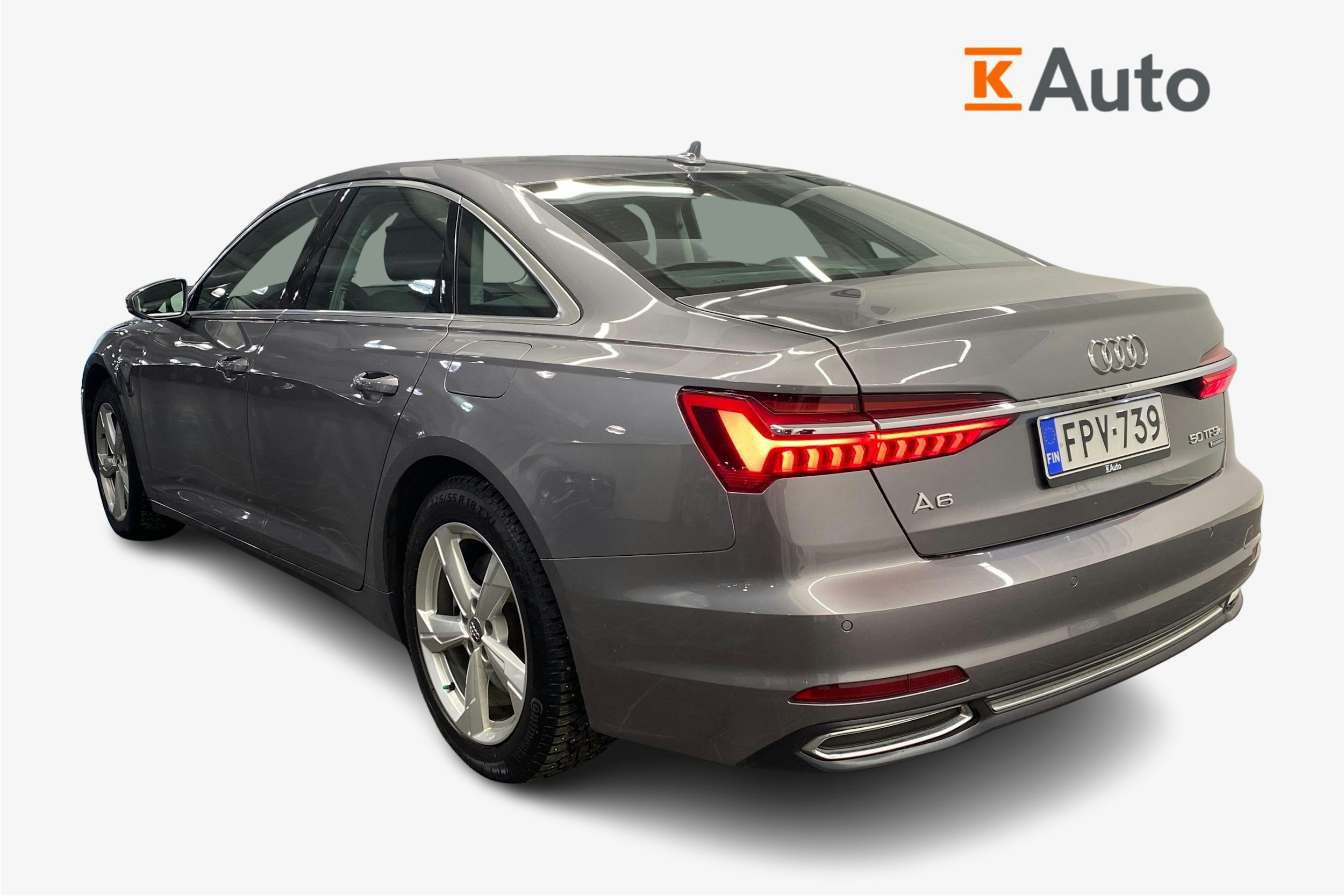 harmaa Audi A6 2020 kuva 4.