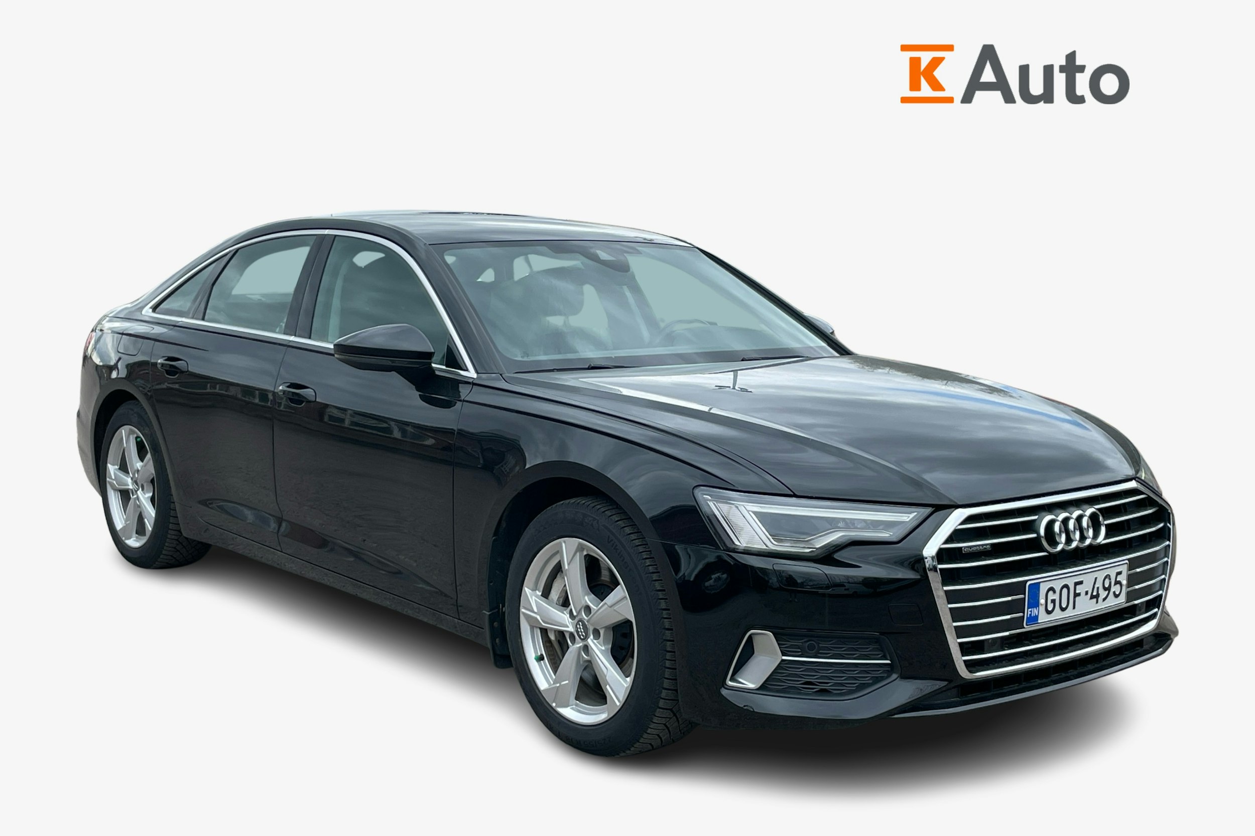 musta Audi A6 2020 kuva 1.