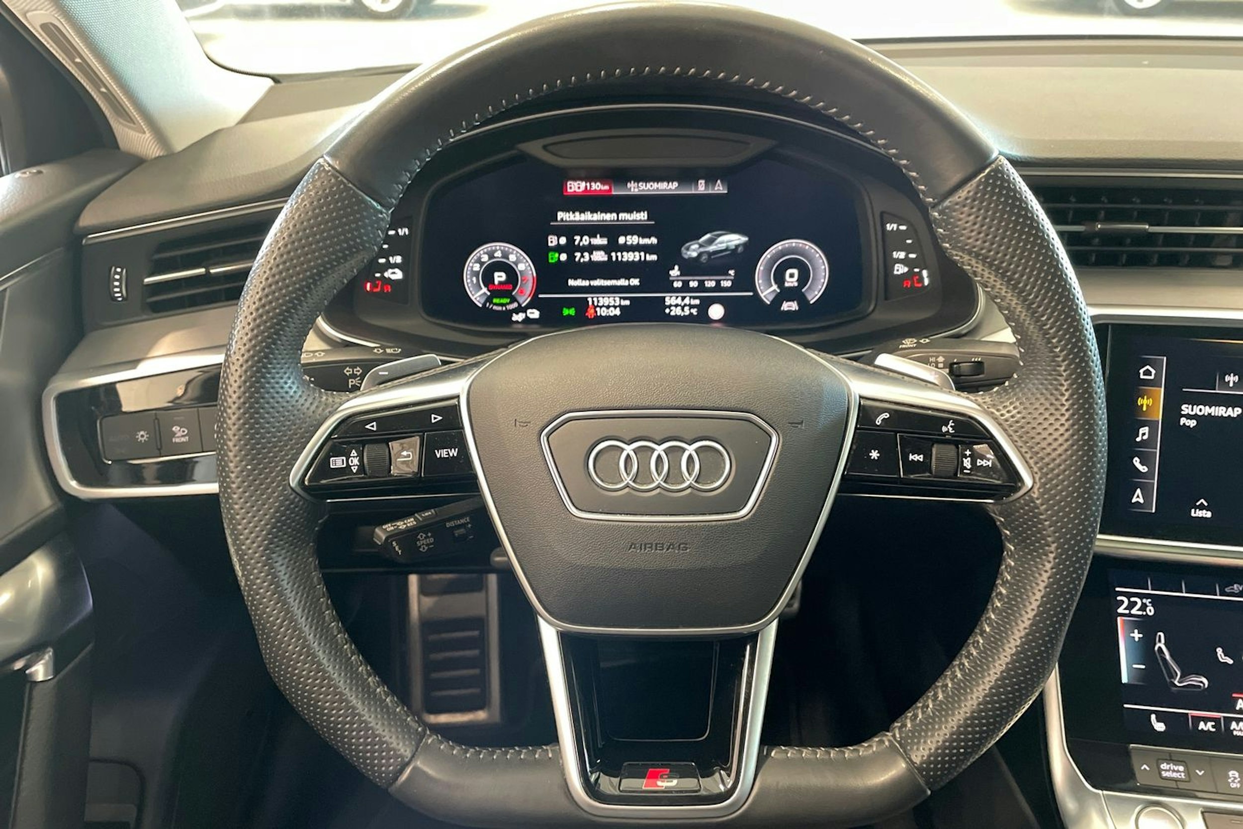 valkoinen Audi A6 2020 kuva 16.