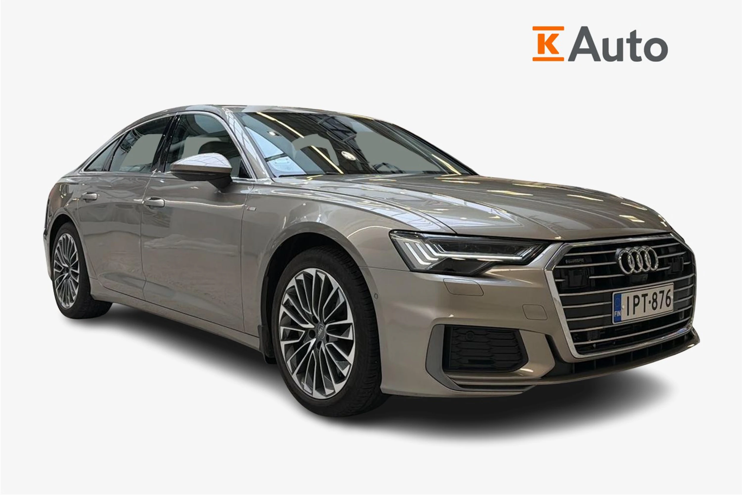 ruskea (beige) Audi A6 2020 kuva 1.