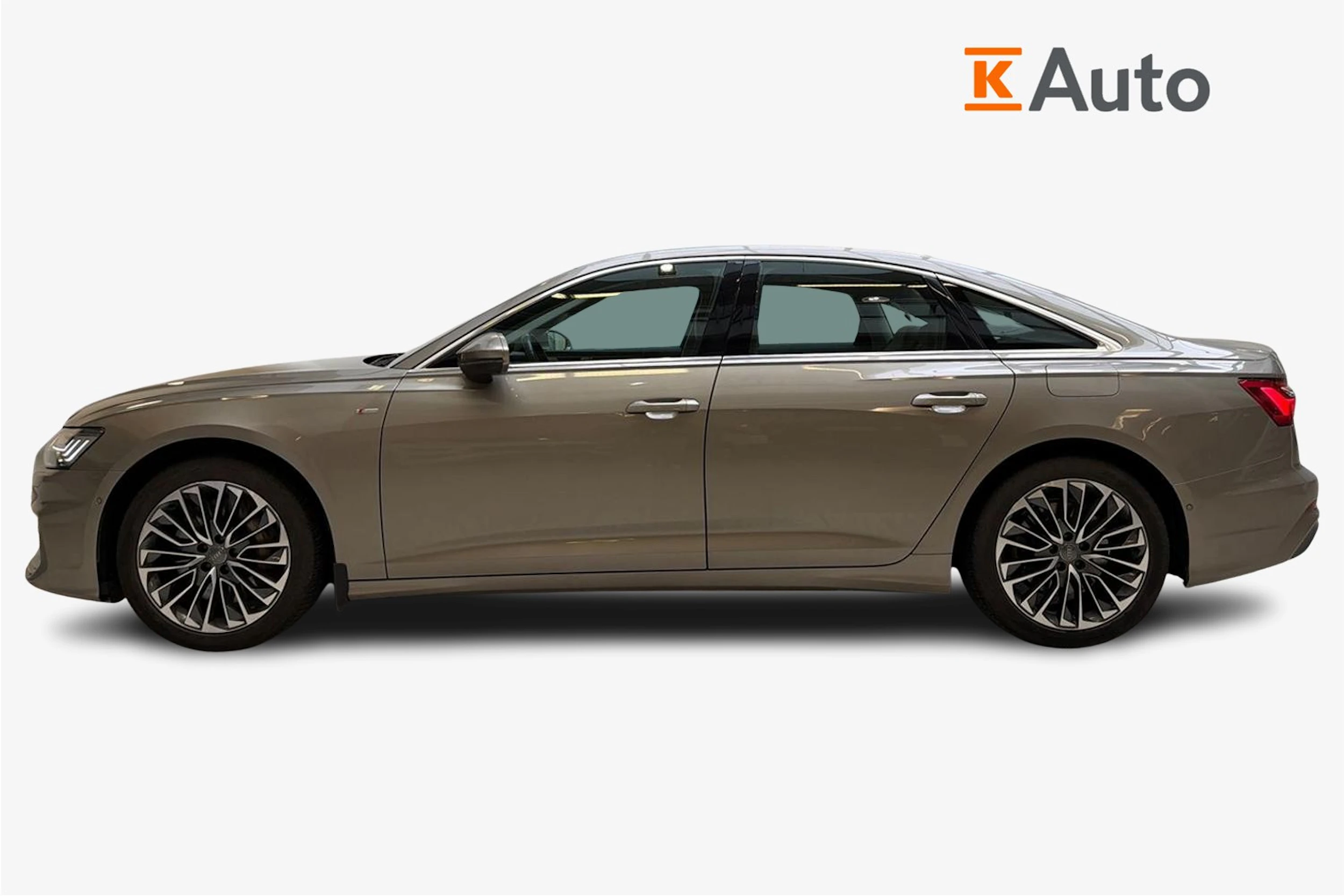 ruskea (beige) Audi A6 2020 kuva 5.