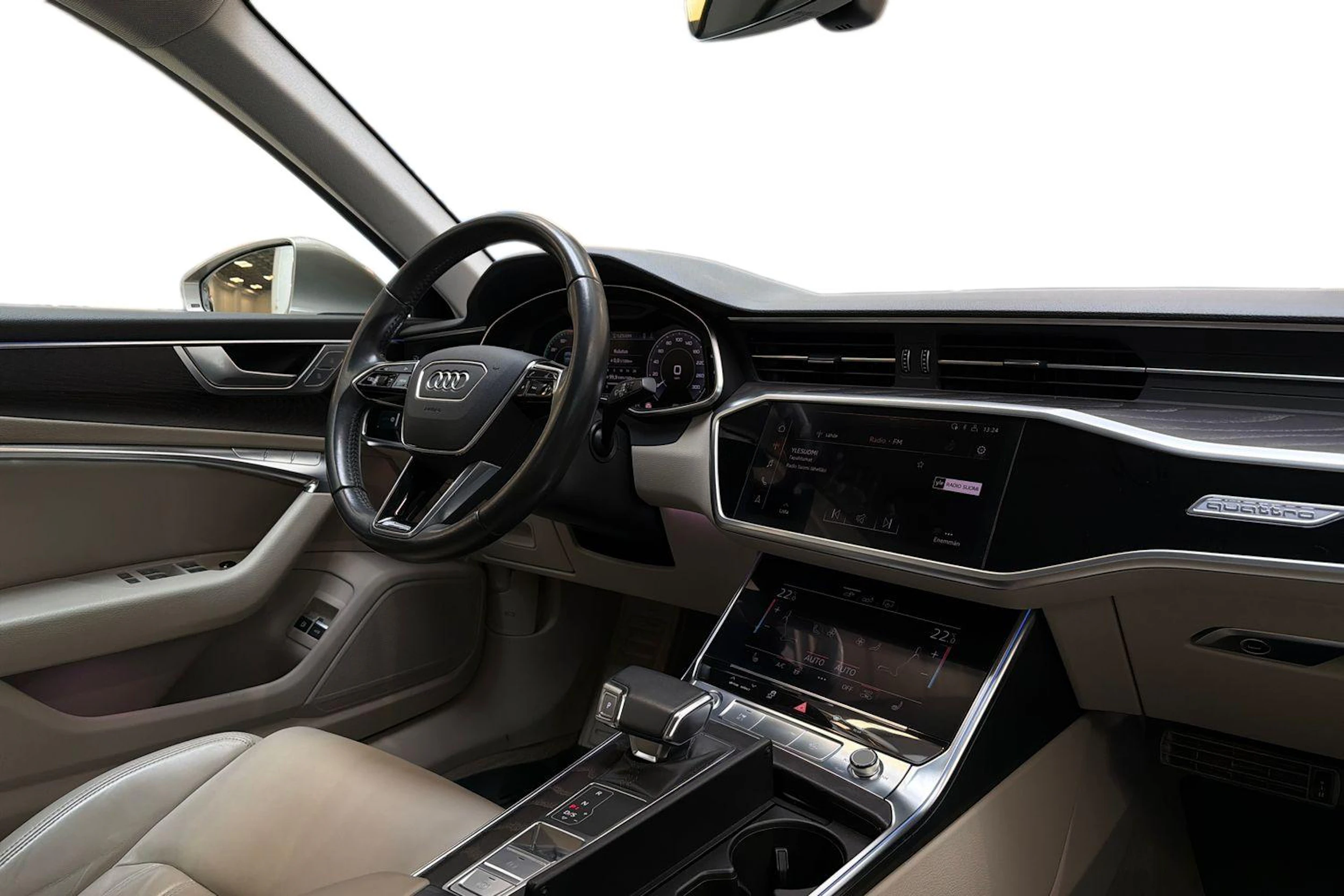 ruskea (beige) Audi A6 2020 kuva 7.