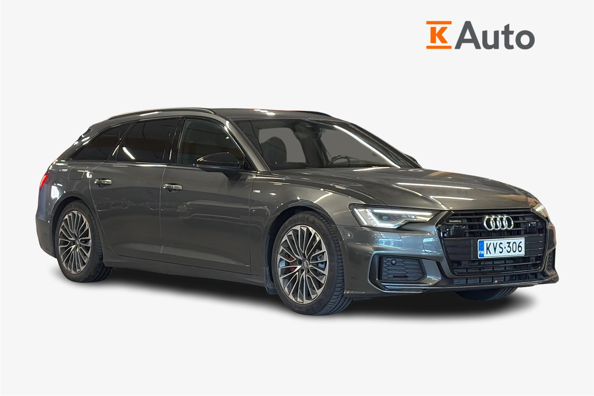 harmaa Audi A6 2021 kuva 1.