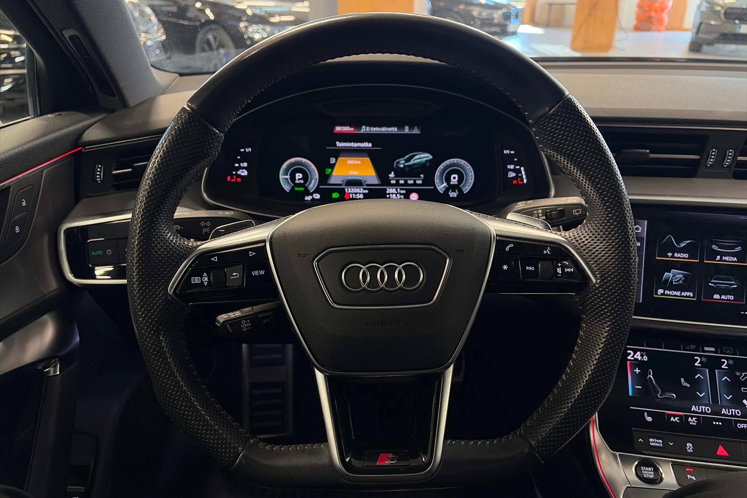 harmaa Audi A6 2021 kuva 6.