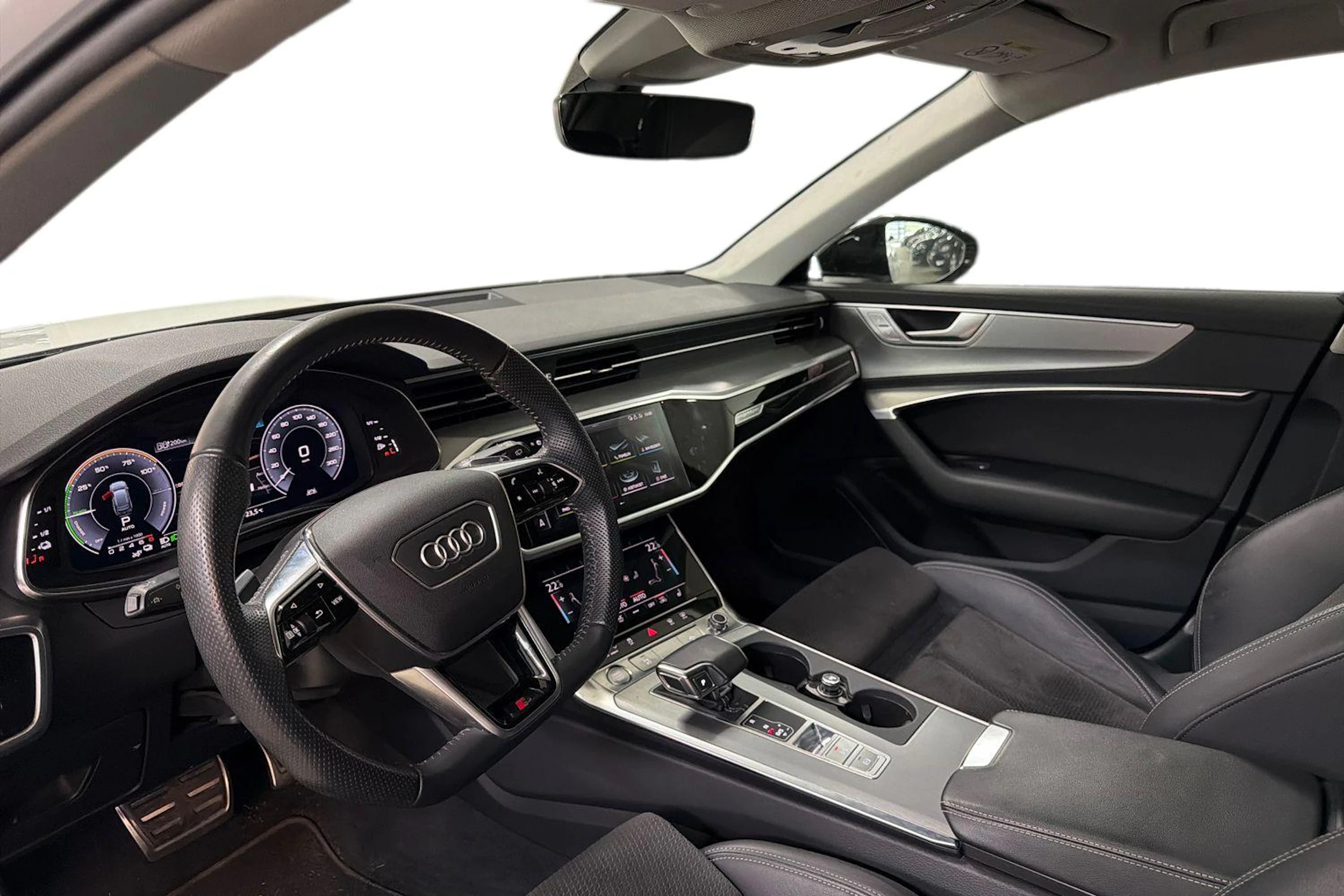 valkoinen Audi A6 2020 kuva 3.