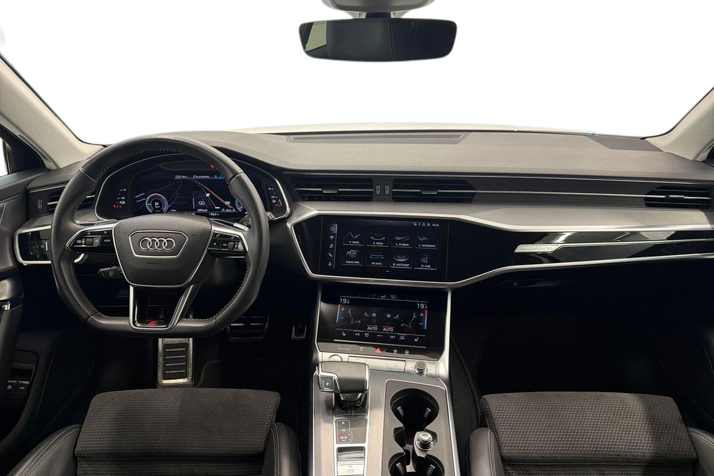 valkoinen Audi A6 2020 kuva 7.