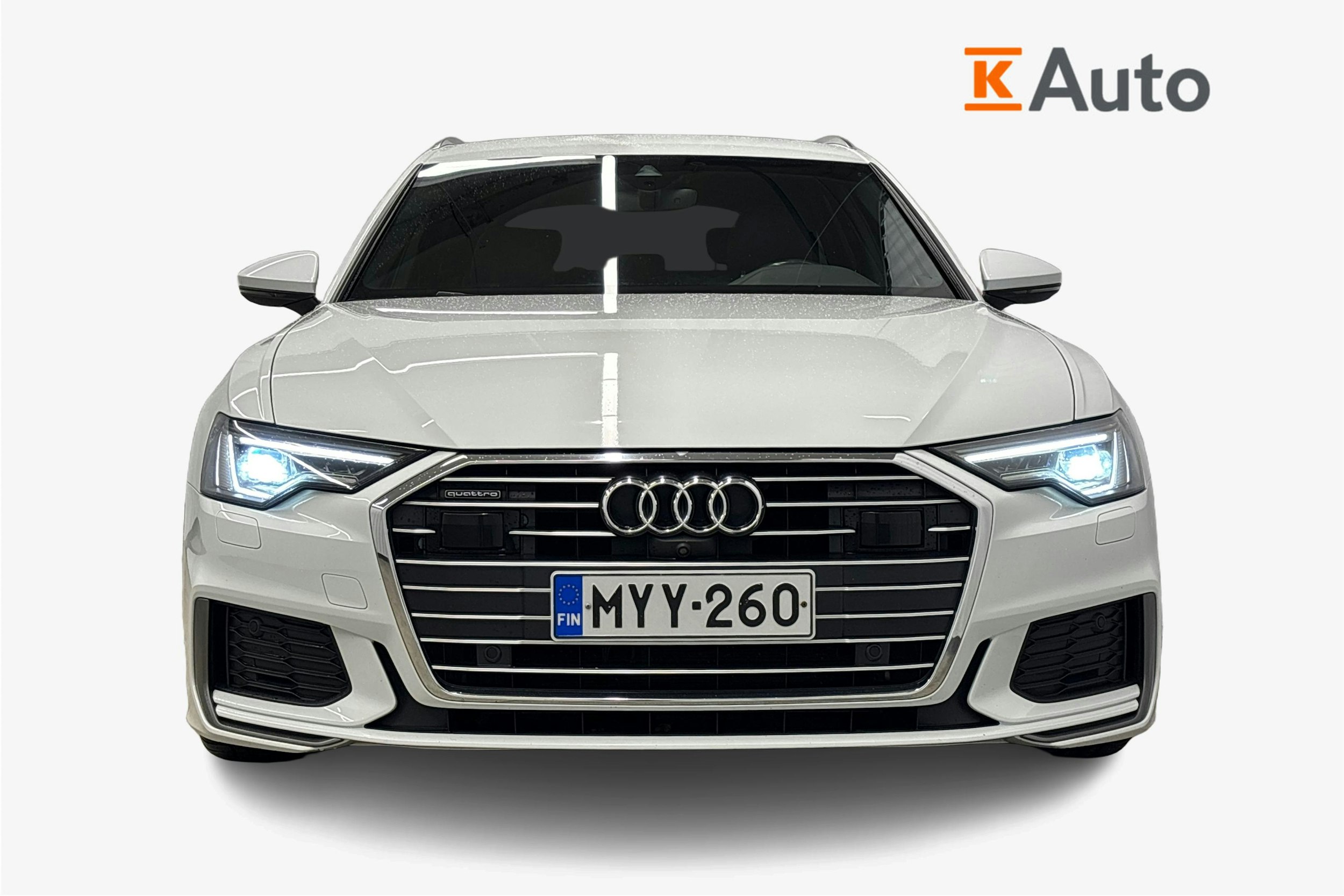 valkoinen Audi A6 2020 kuva 5.