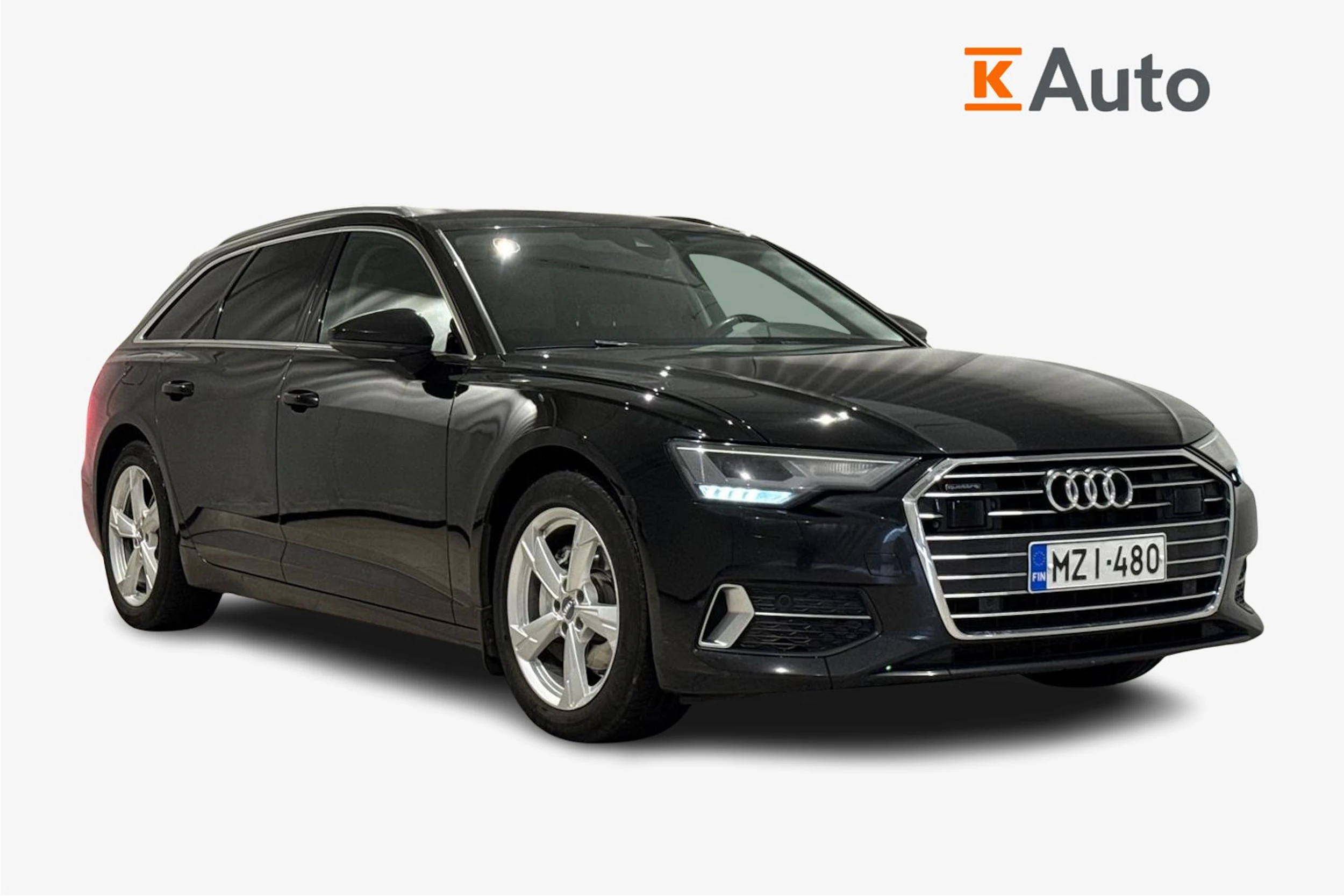 musta Audi A6 2020 kuva 1.