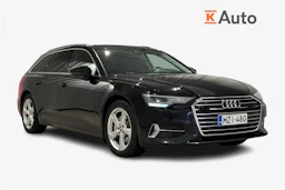 musta Audi A6 2020 kuva 1.