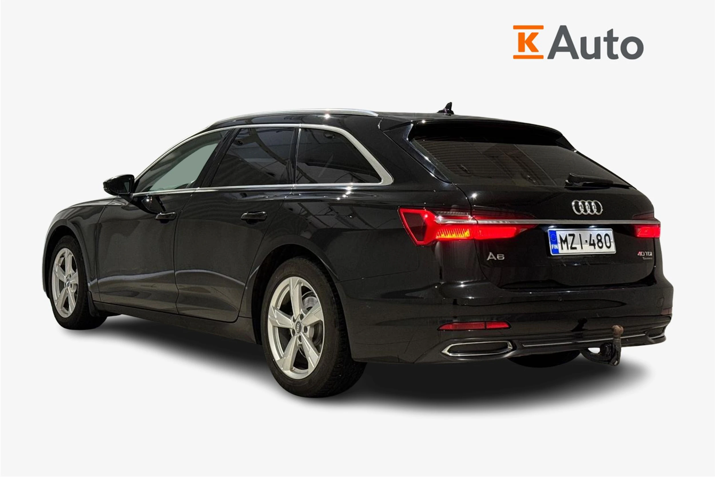 musta Audi A6 2020 kuva 2.