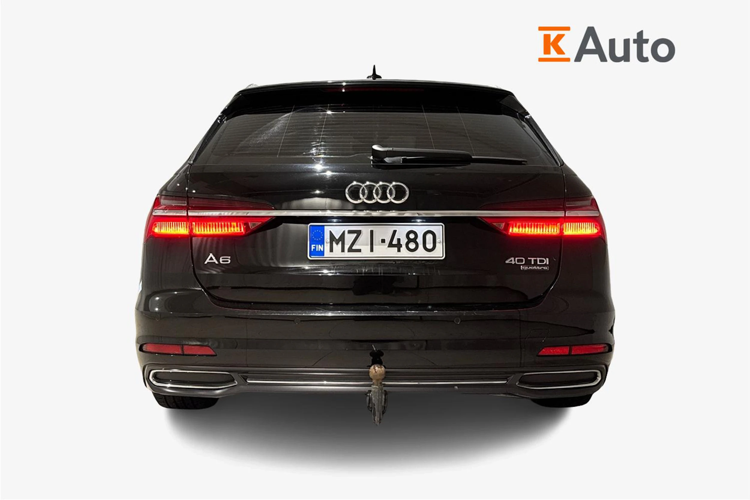 musta Audi A6 2020 kuva 3.
