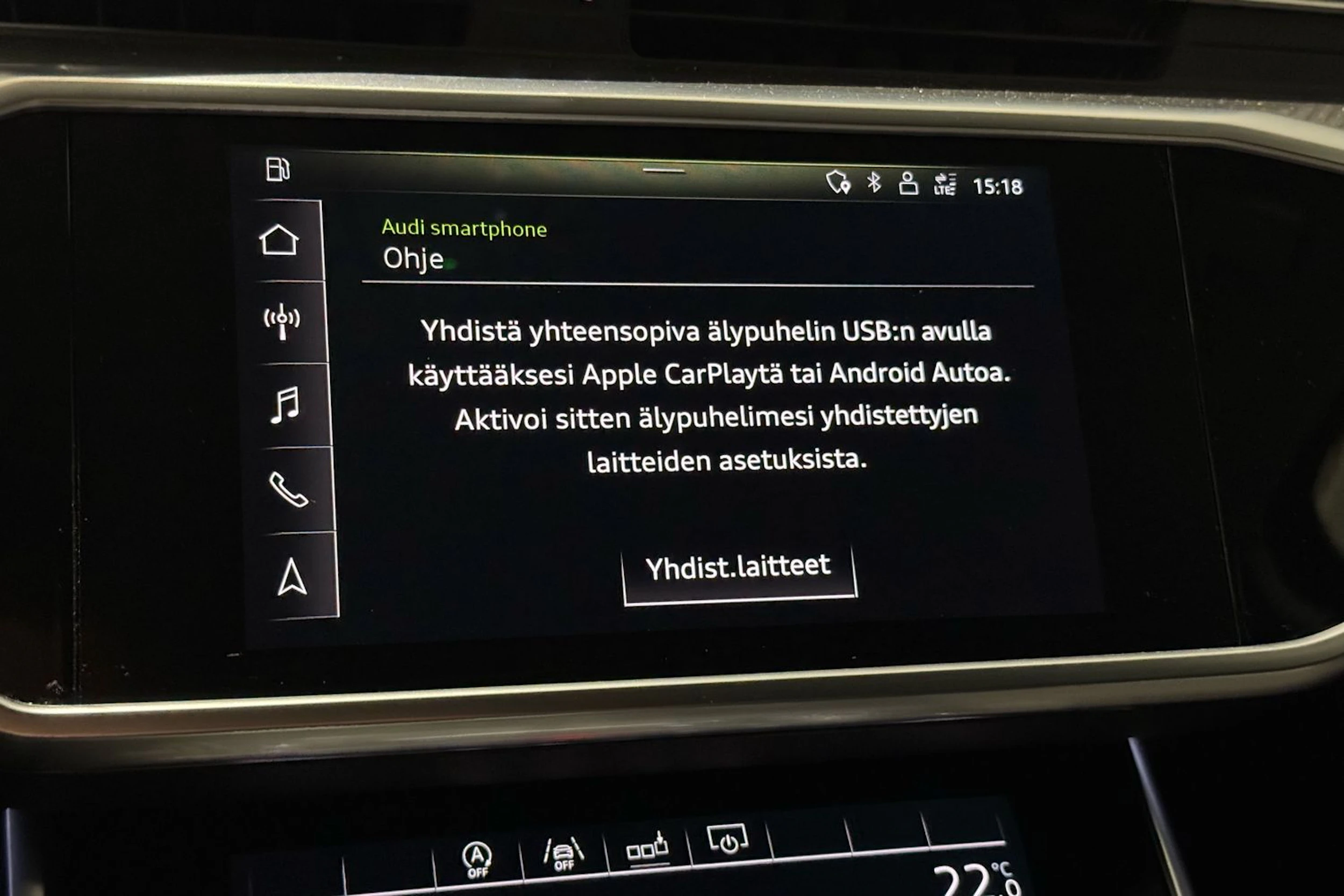 musta Audi A6 2020 kuva 23.