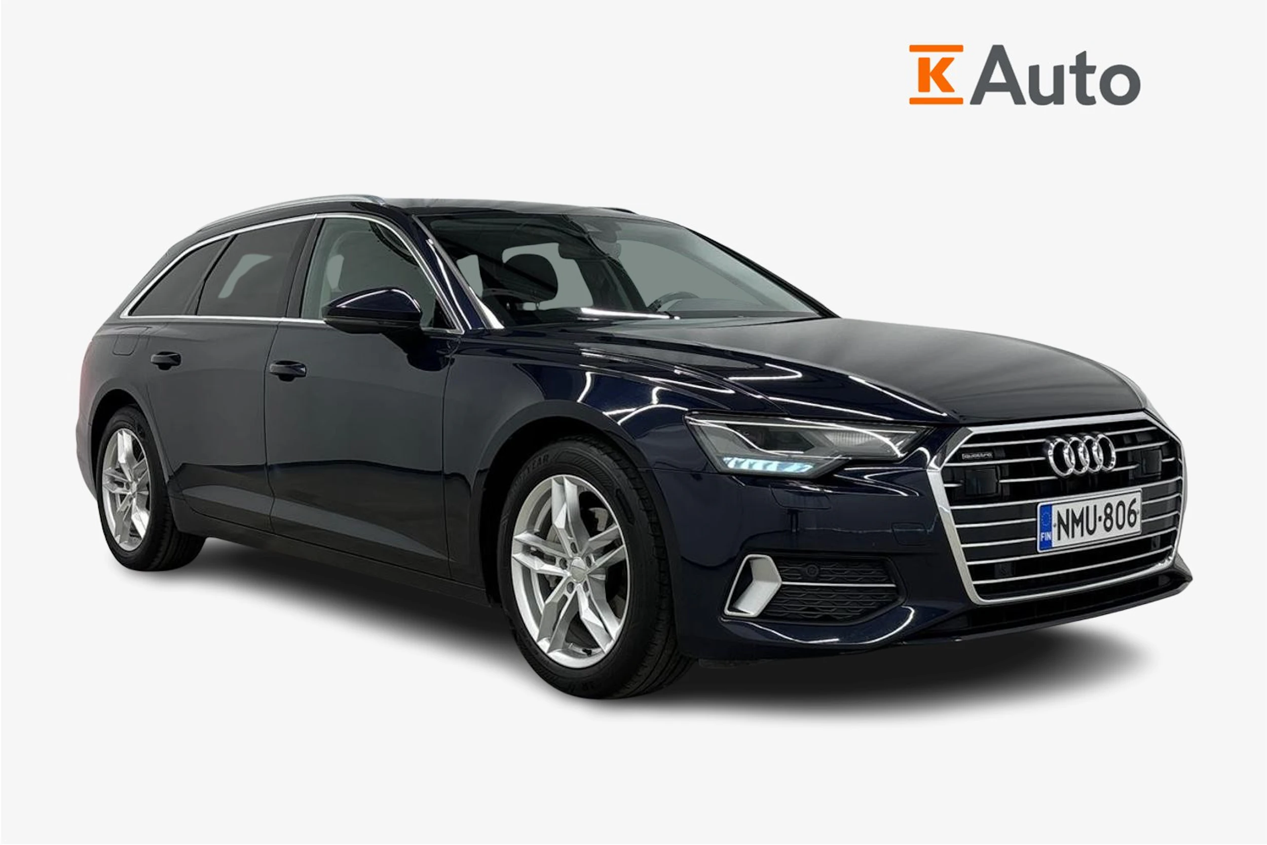 sininen Audi A6 2020 kuva 1.
