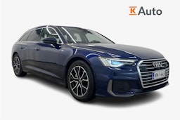 Sininen Audi A6 2020 kuva 1.