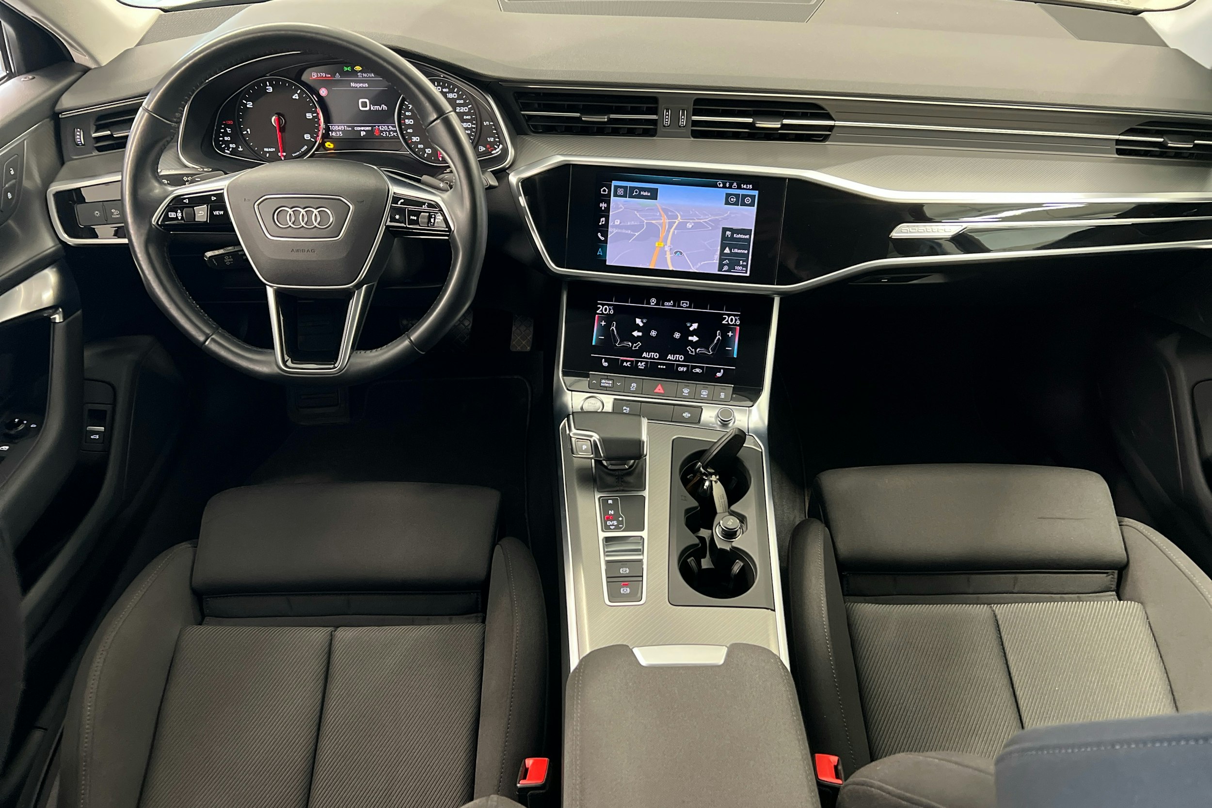 valkoinen Audi A6 2020 kuva 7.