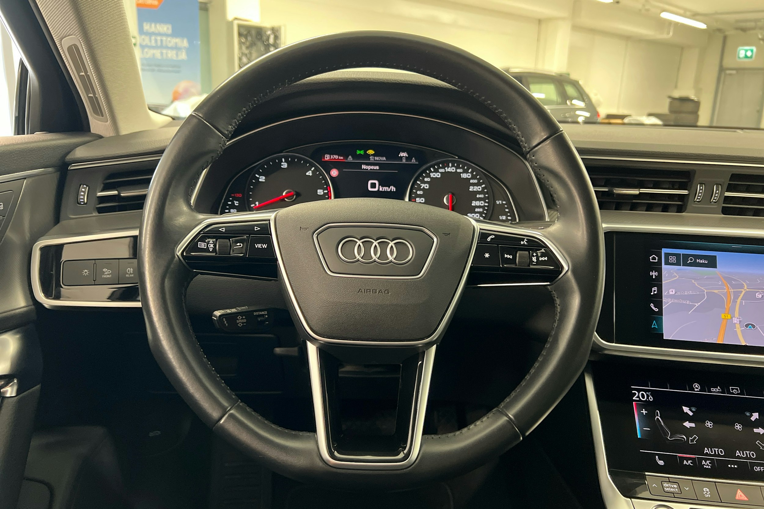 valkoinen Audi A6 2020 kuva 12.