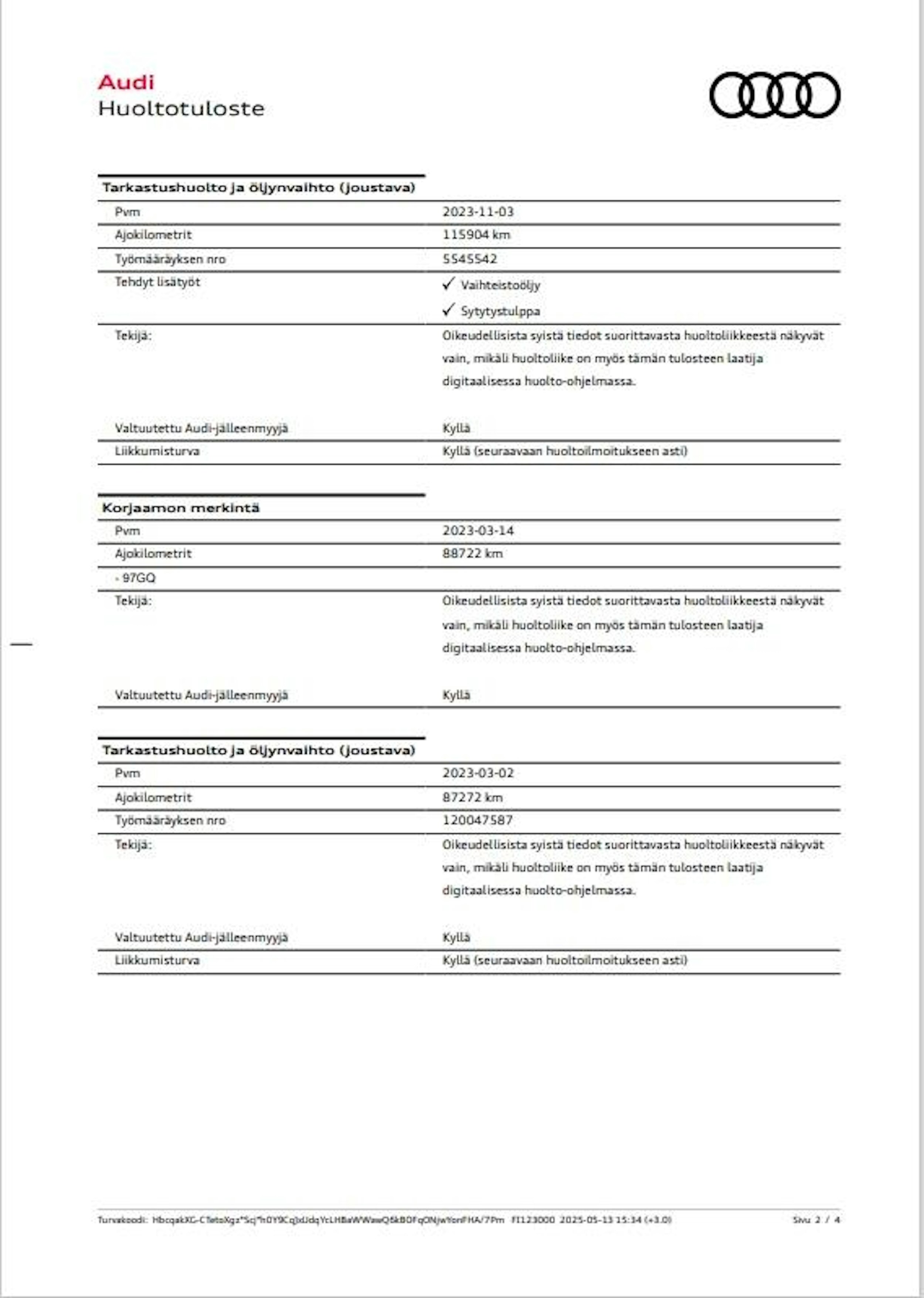 met. hopea Audi A6 2020 kuva 34.
