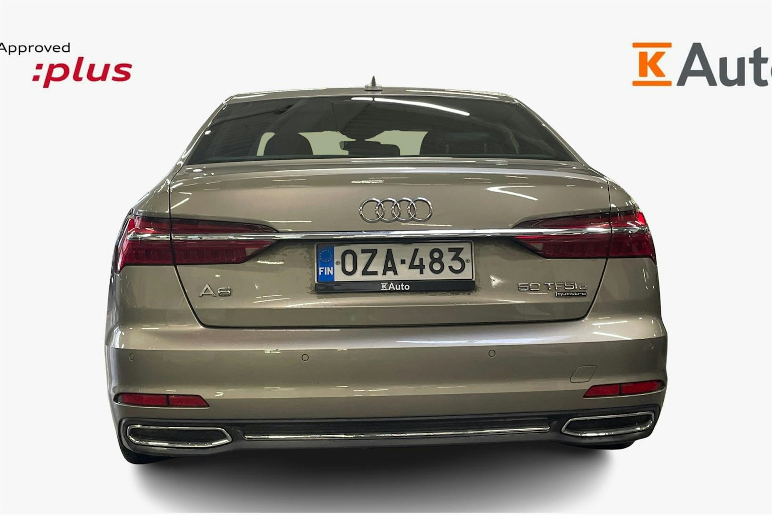 ruskea (beige) Audi A6 2020 kuva 5.