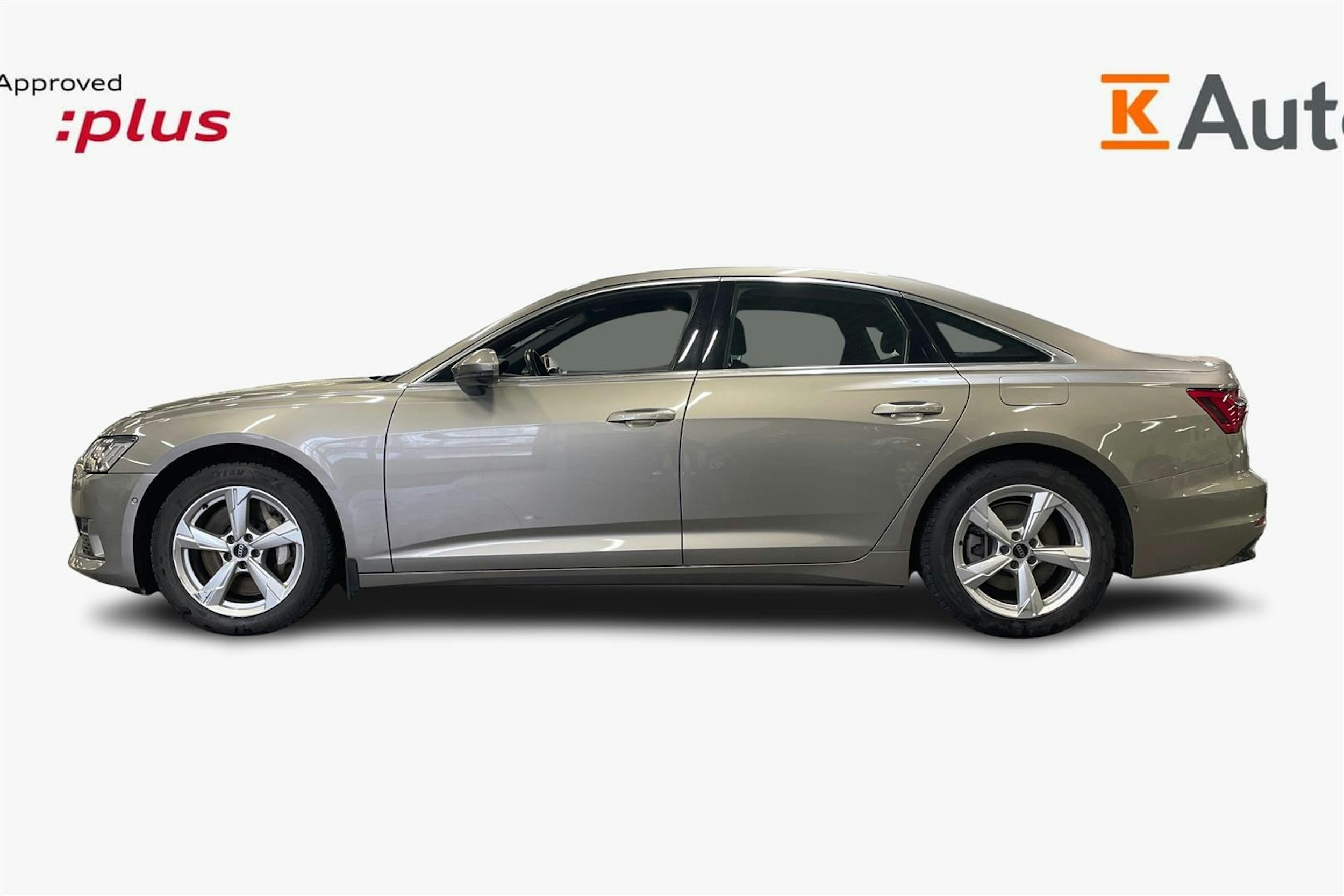 ruskea (beige) Audi A6 2020 kuva 8.